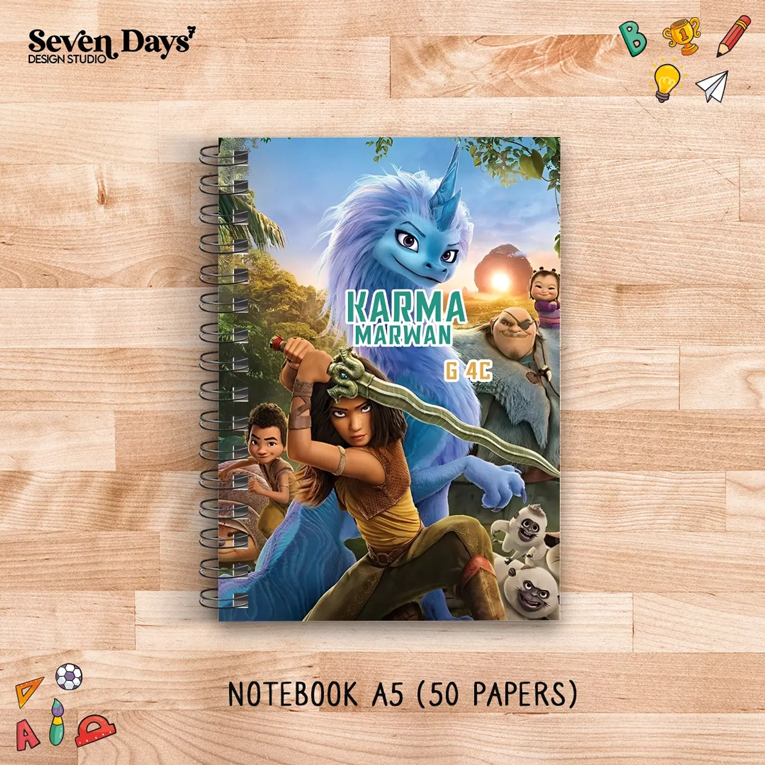 Raya and the Last Dragon Notebook    image