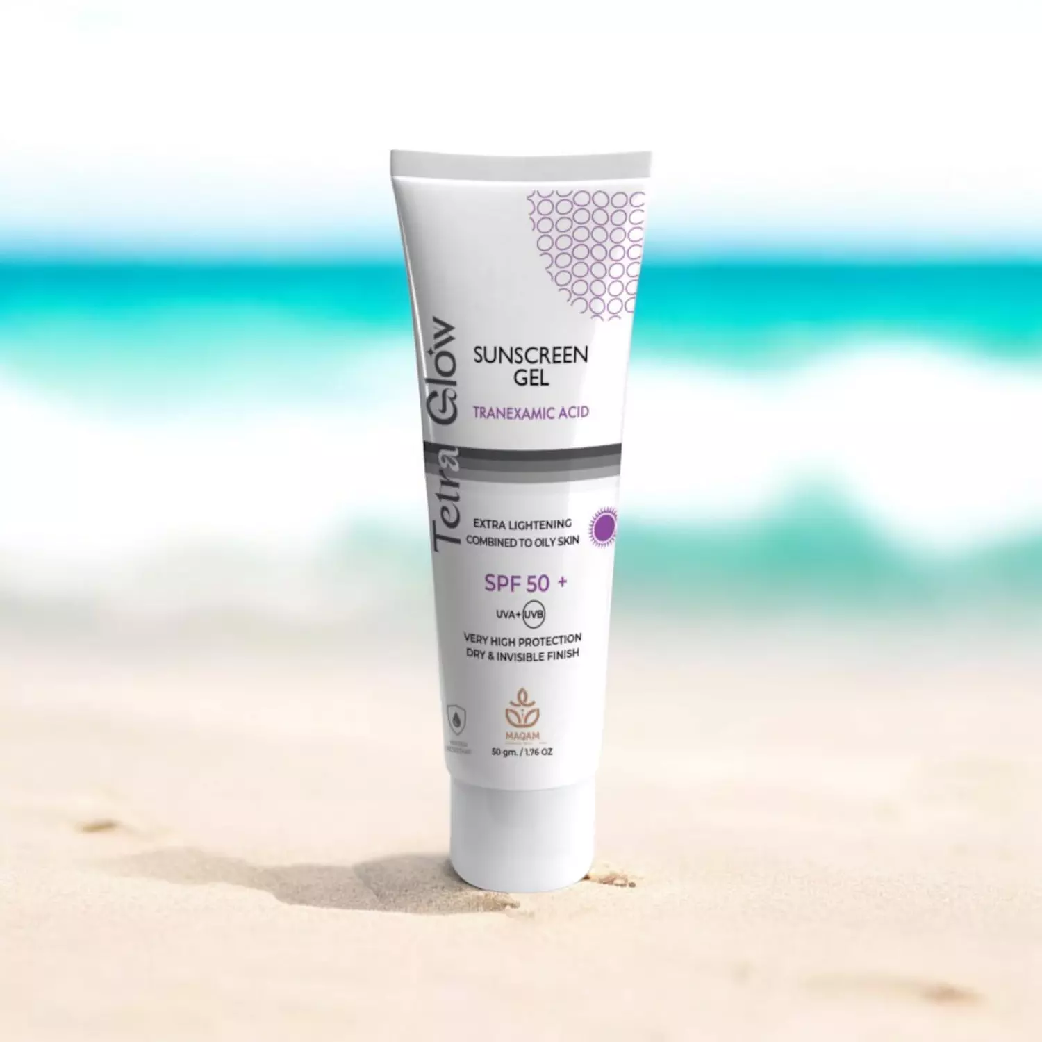 Tetra Glow Sunscreen Gel - 50 gm image