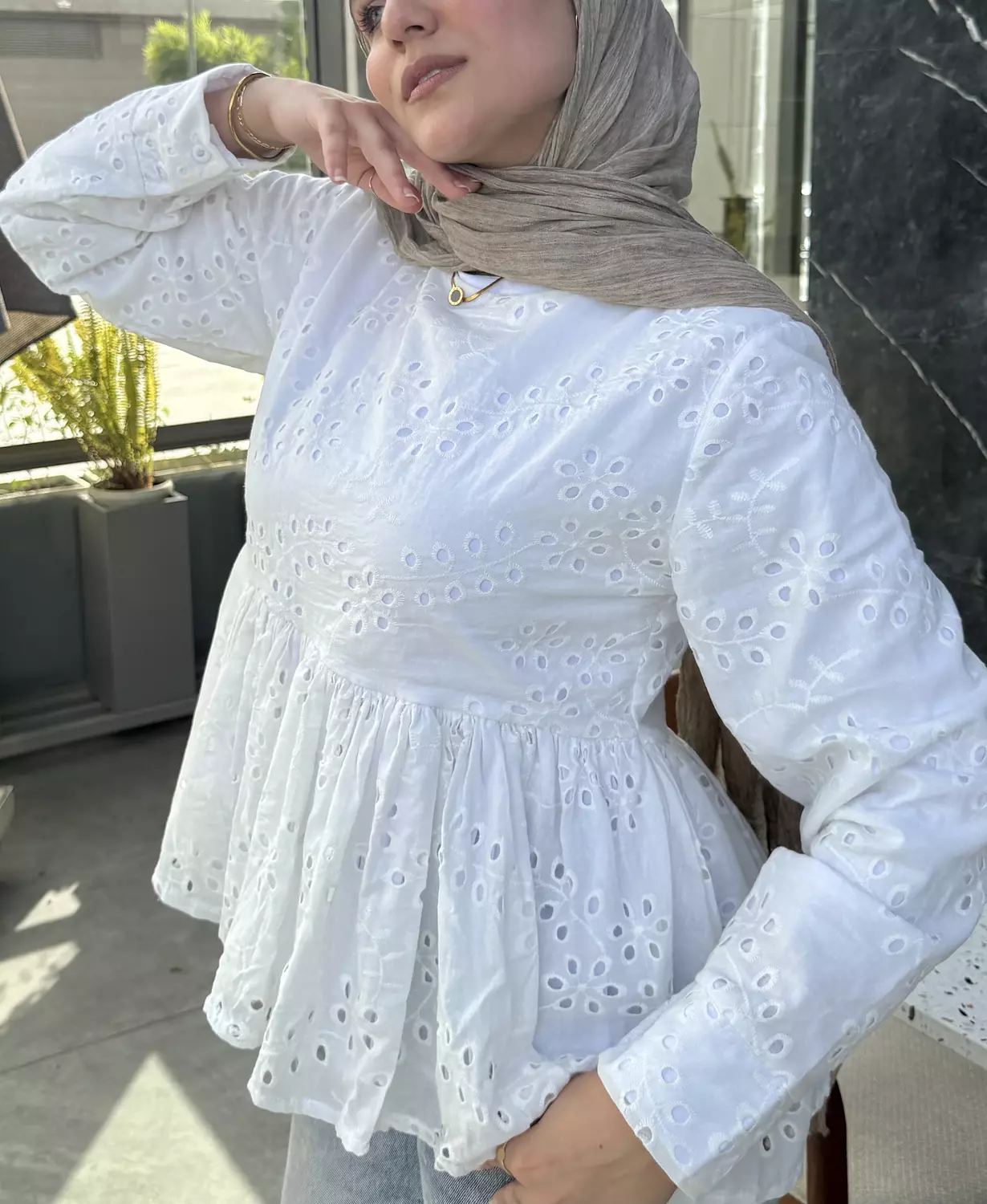 WHITE BLOSSOM TOP 2