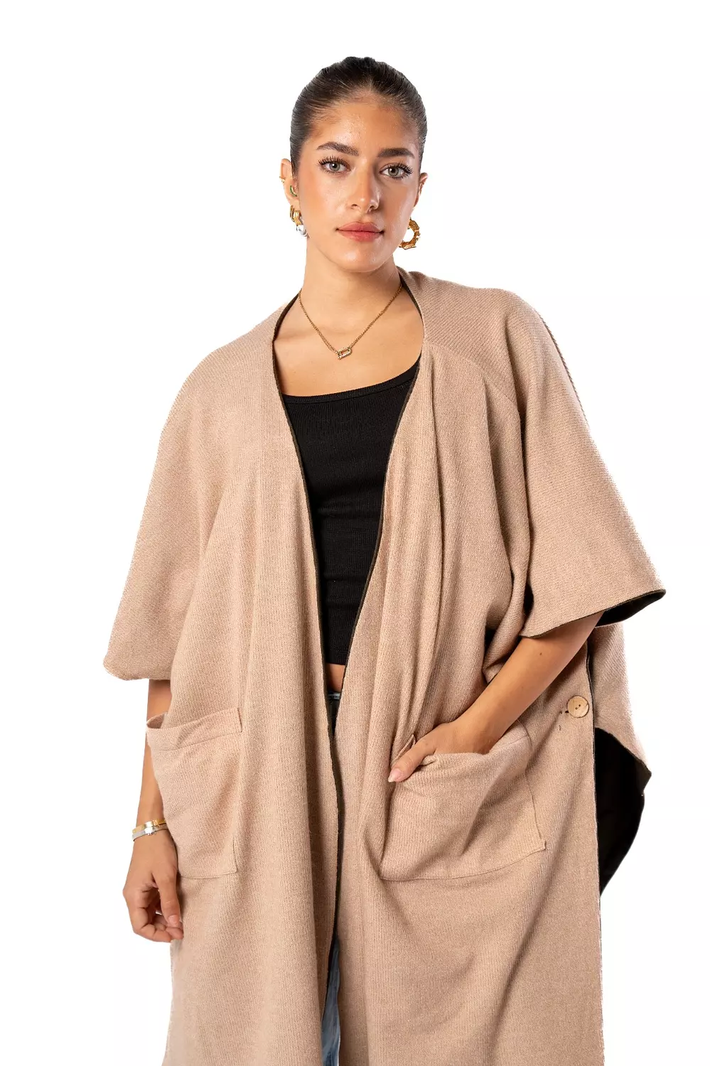 Haven Double Face Poncho 3