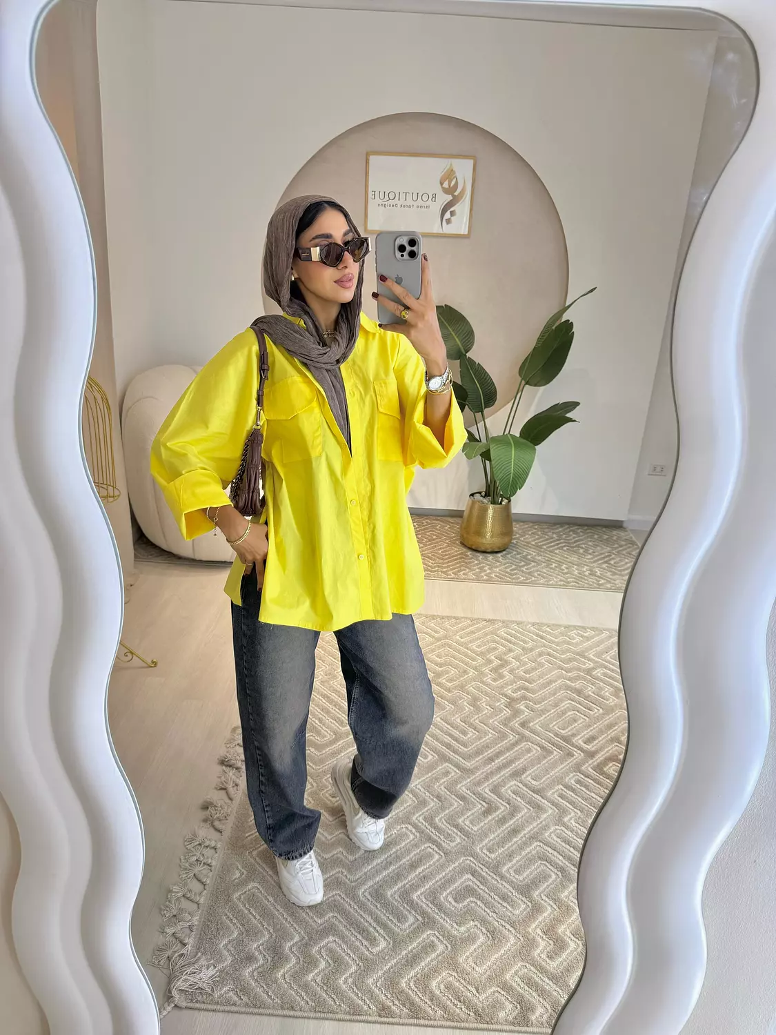 Chemise Poplin Yellow image