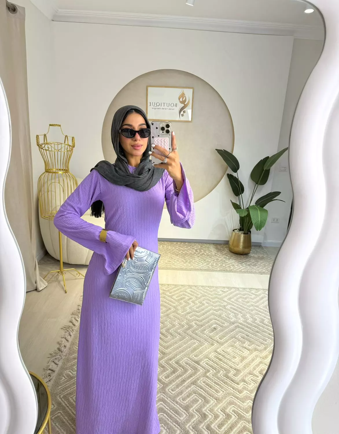 Basic Dress Lavender image
