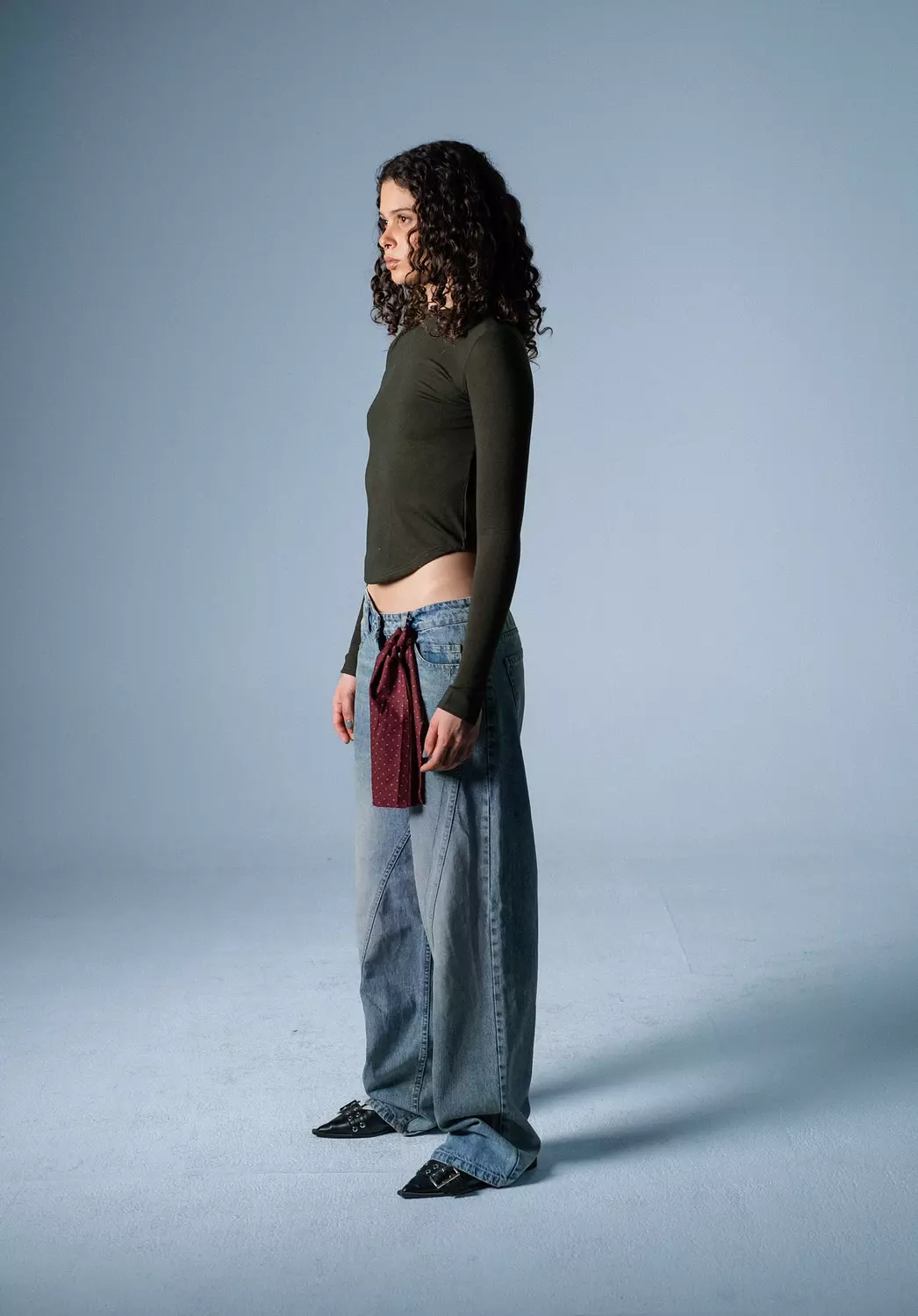 Olive seamless basic  1