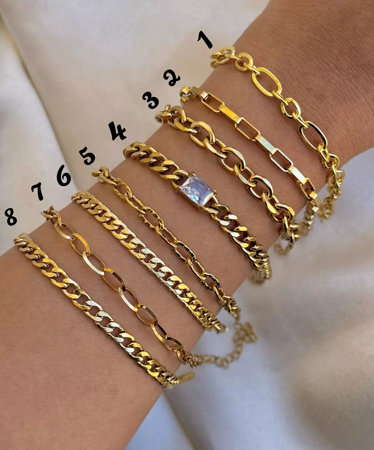 Stacking bracelets 8 image