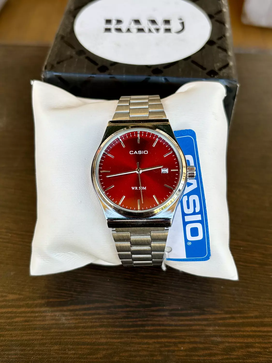 Red Dial Casio -Limited edition- 5