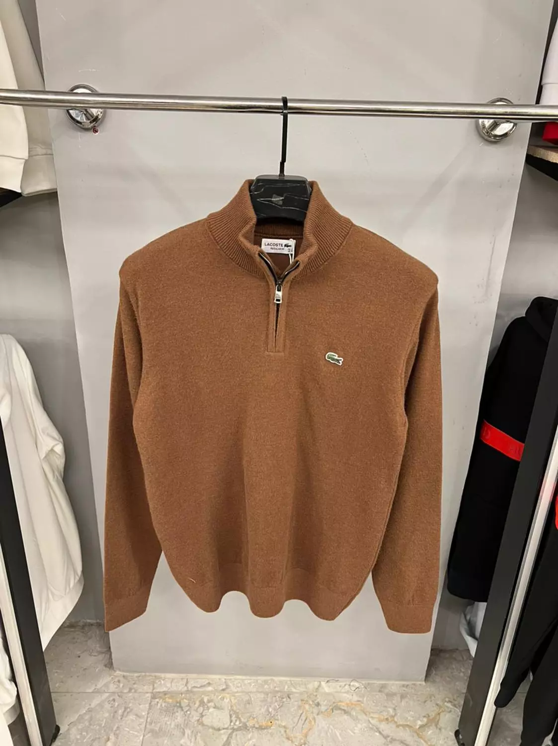 LACOSTE HALF ZIPPER PULLOVER 10