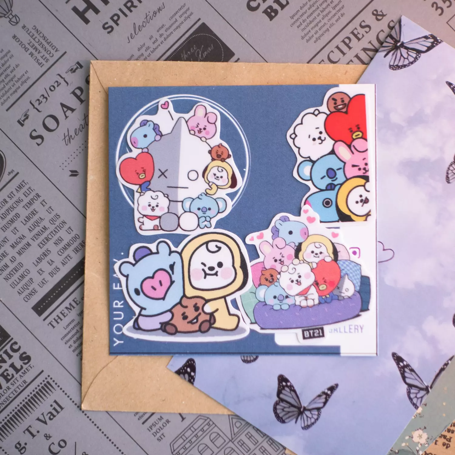 BTS mini package  image
