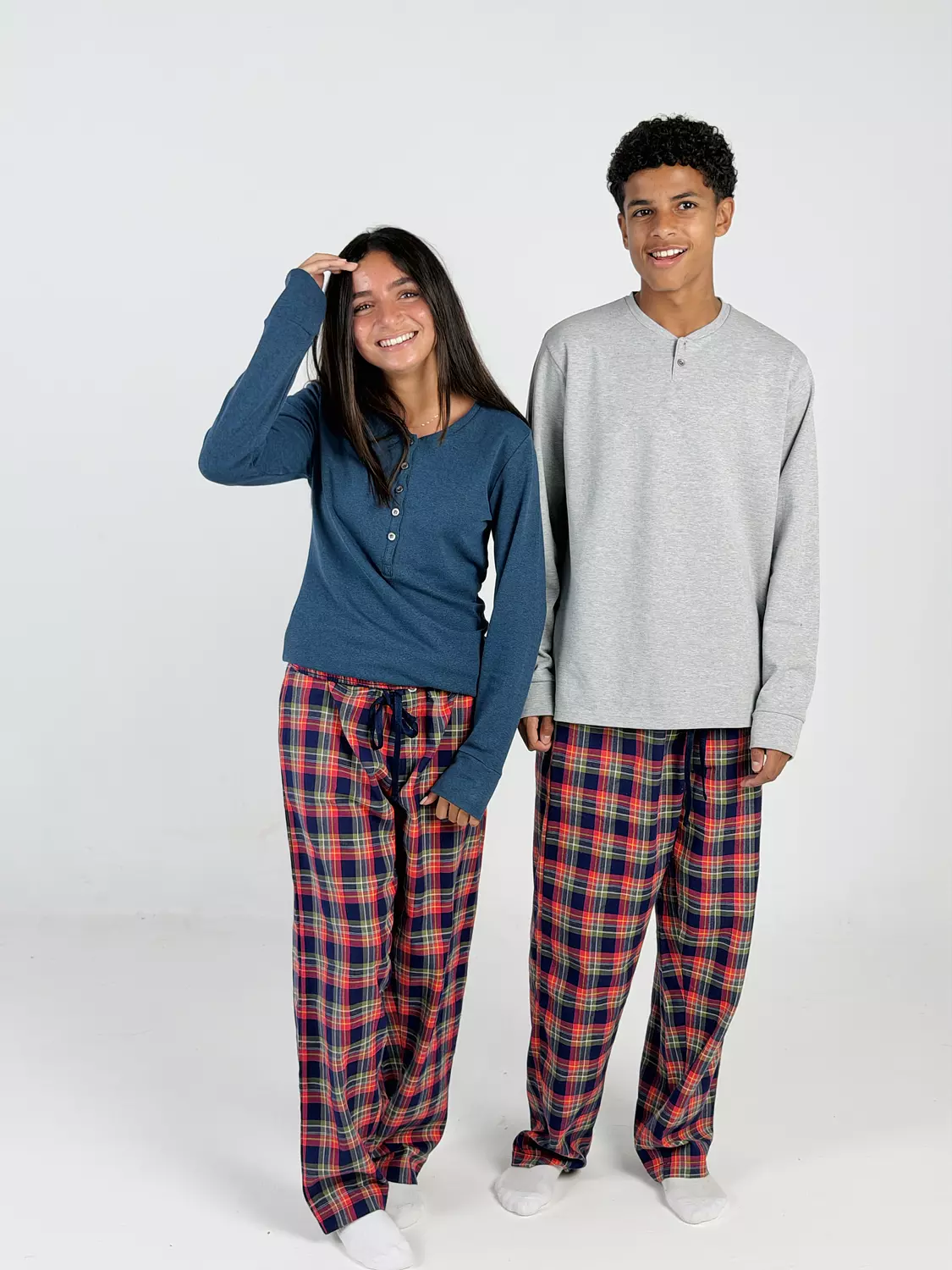 Crimson Check Pants image