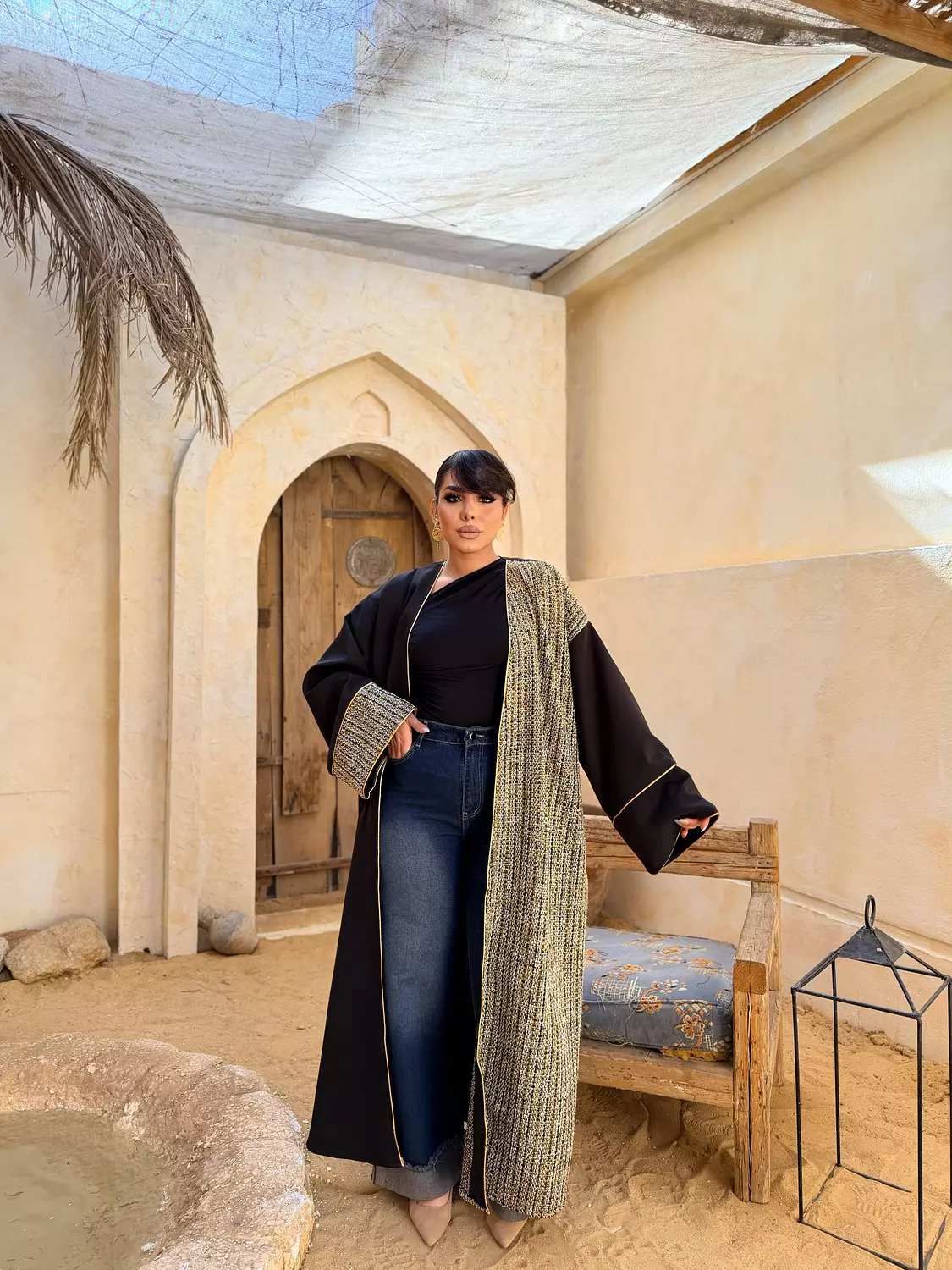 Thahab Kuftan In Black 3