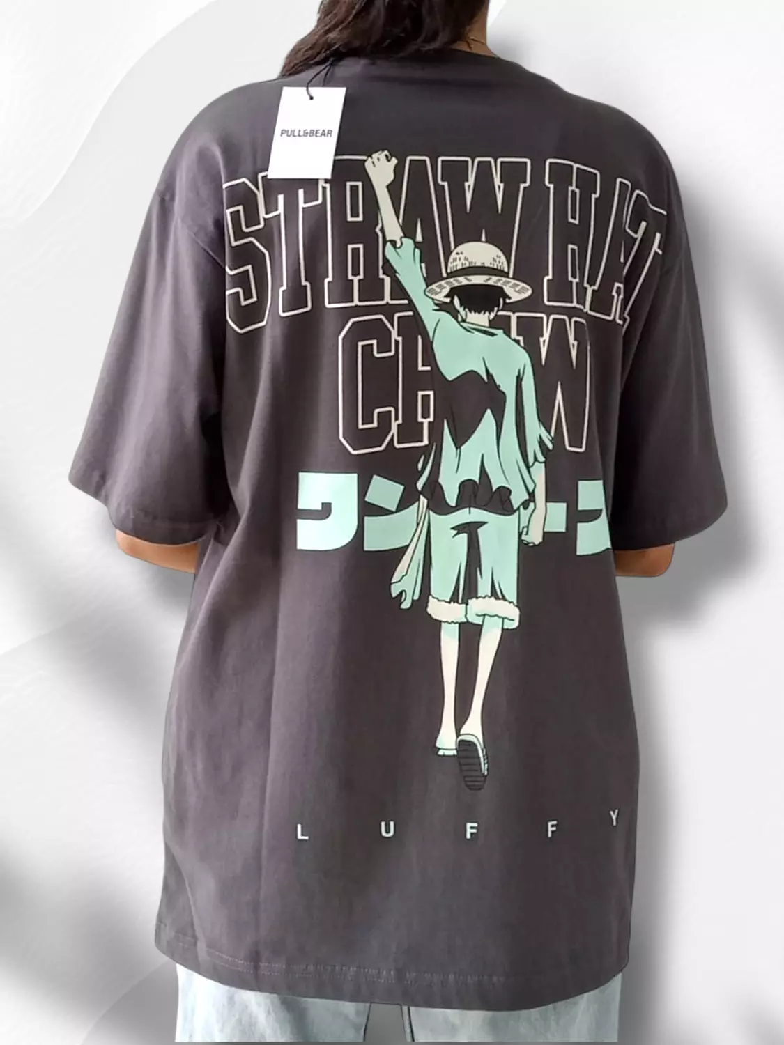 Pull & Bear oversize T-shirt - LOFI image