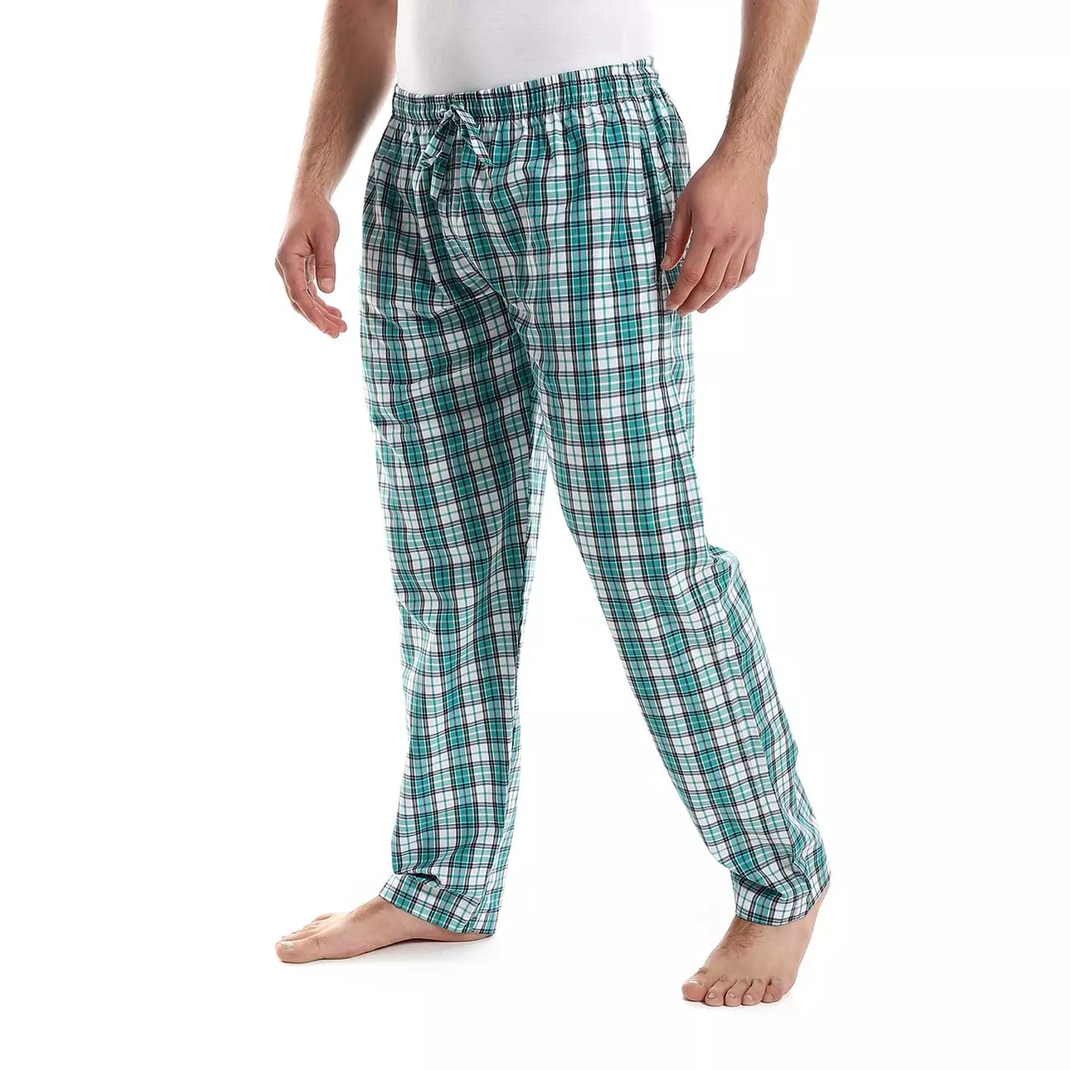 Shorto Pajama Pants - Green - 4042 hover image