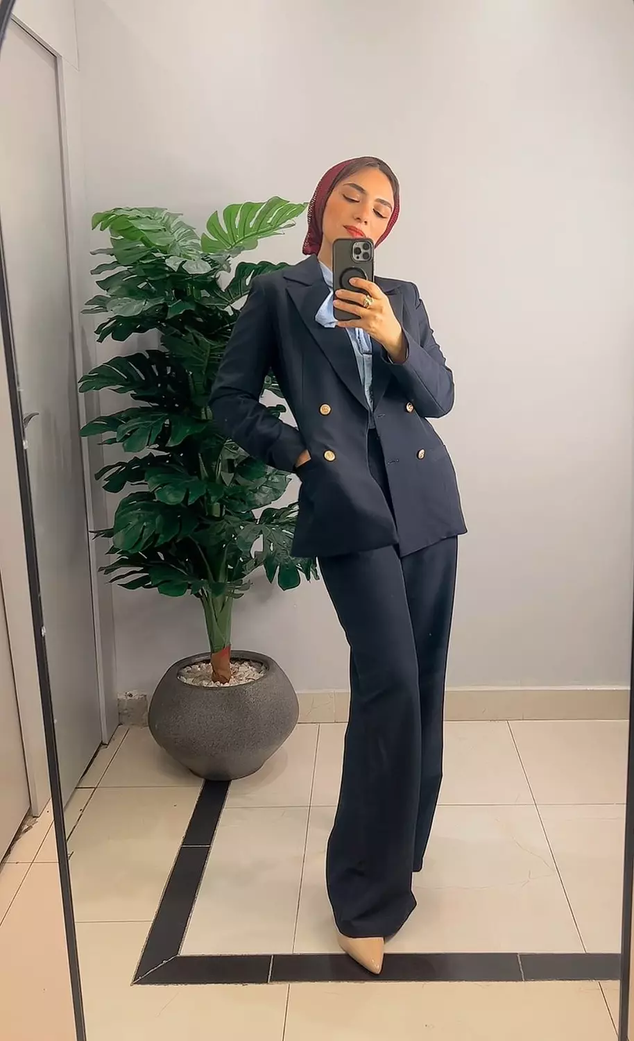 Dark Blue Formal Suit  10