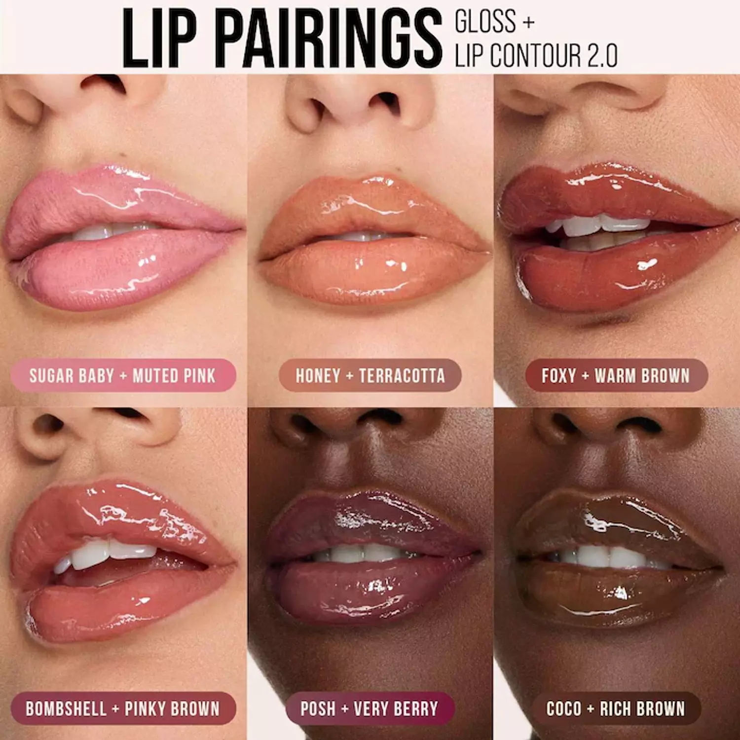HUDA BEAUTY Faux Filler Shiny Non-Sticky Lip Gloss 6