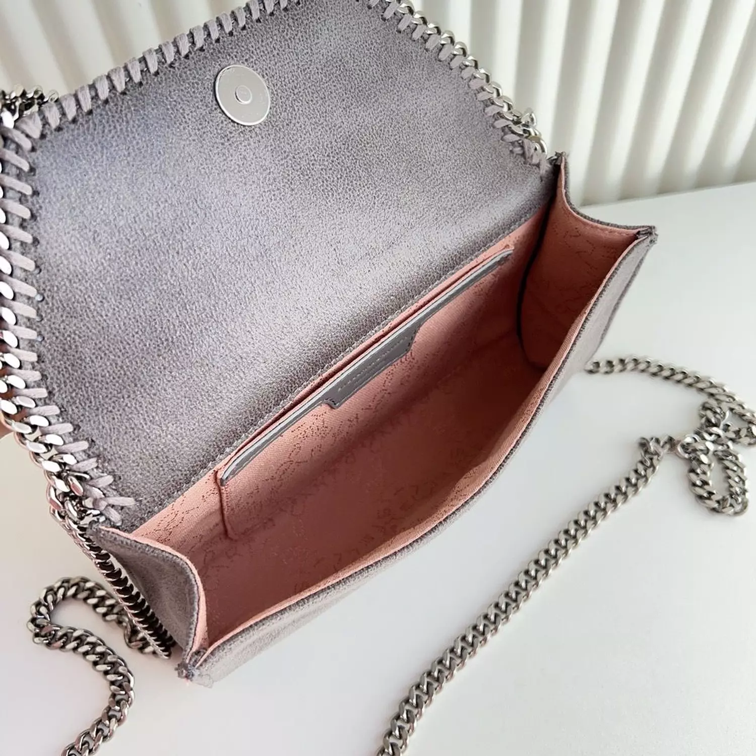 Stella McCartney crossbody/clutch bag  grey 6