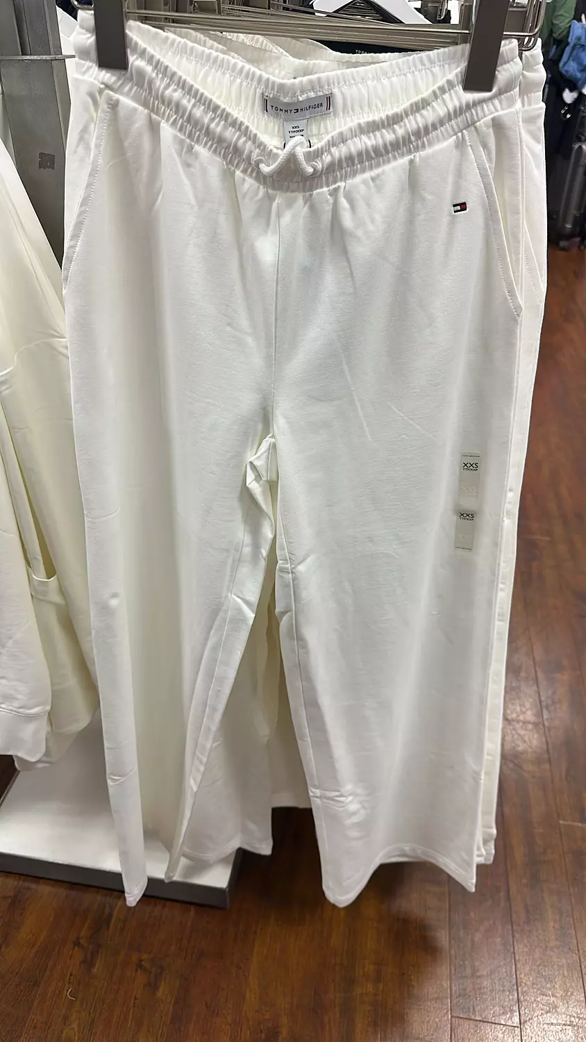 Tommy Hilfiger Women’s Wide-Leg Lounge Pants – Off White image