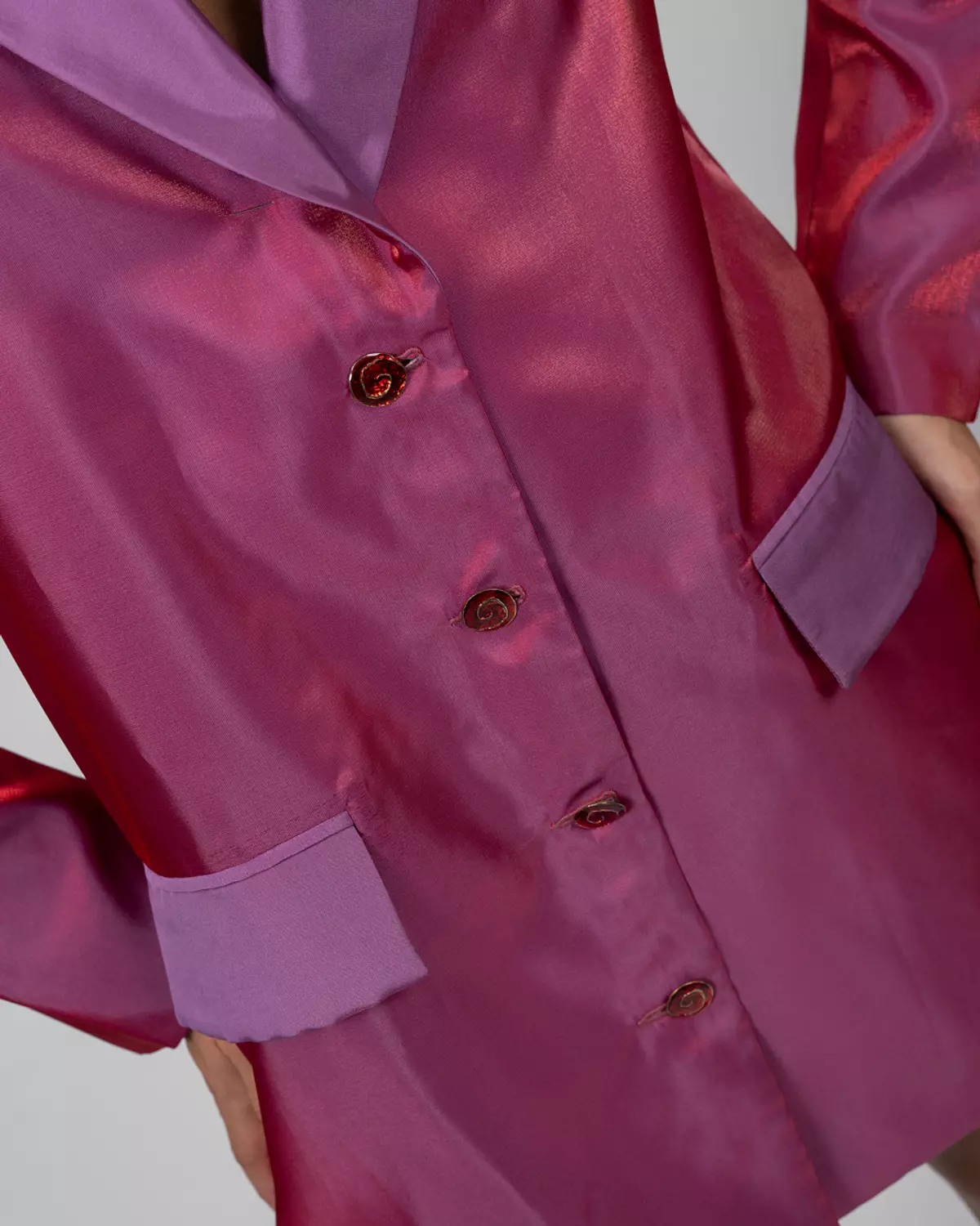 Purple Red mini dress 5