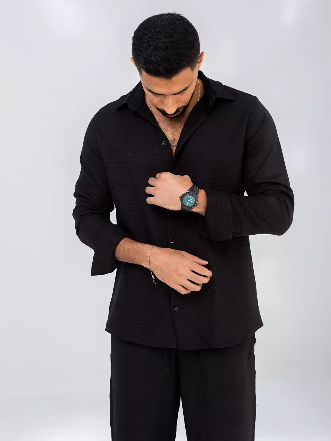 Linen Shirt | Black 2