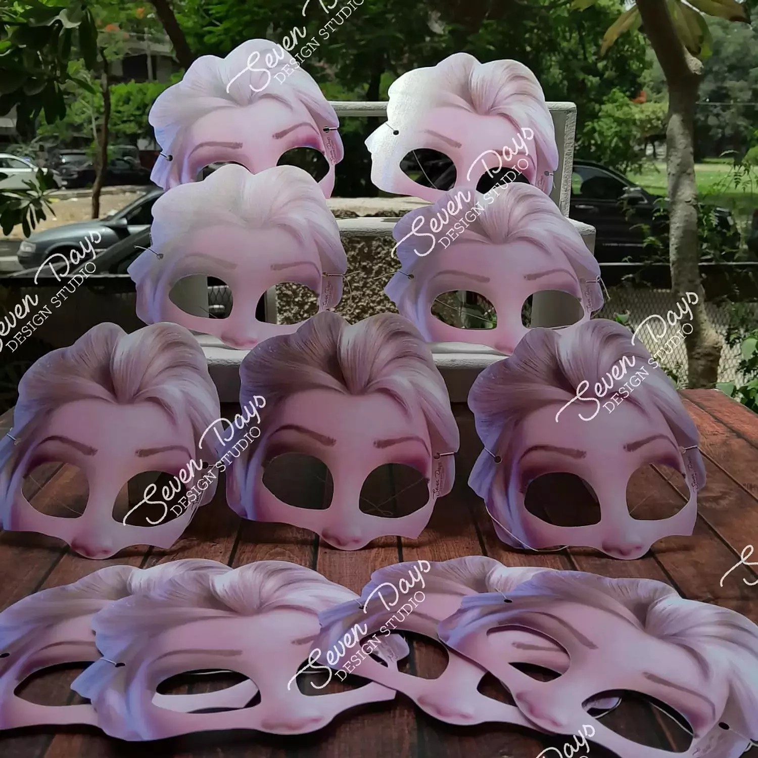 Frozen Hat-Crown-Mask 2