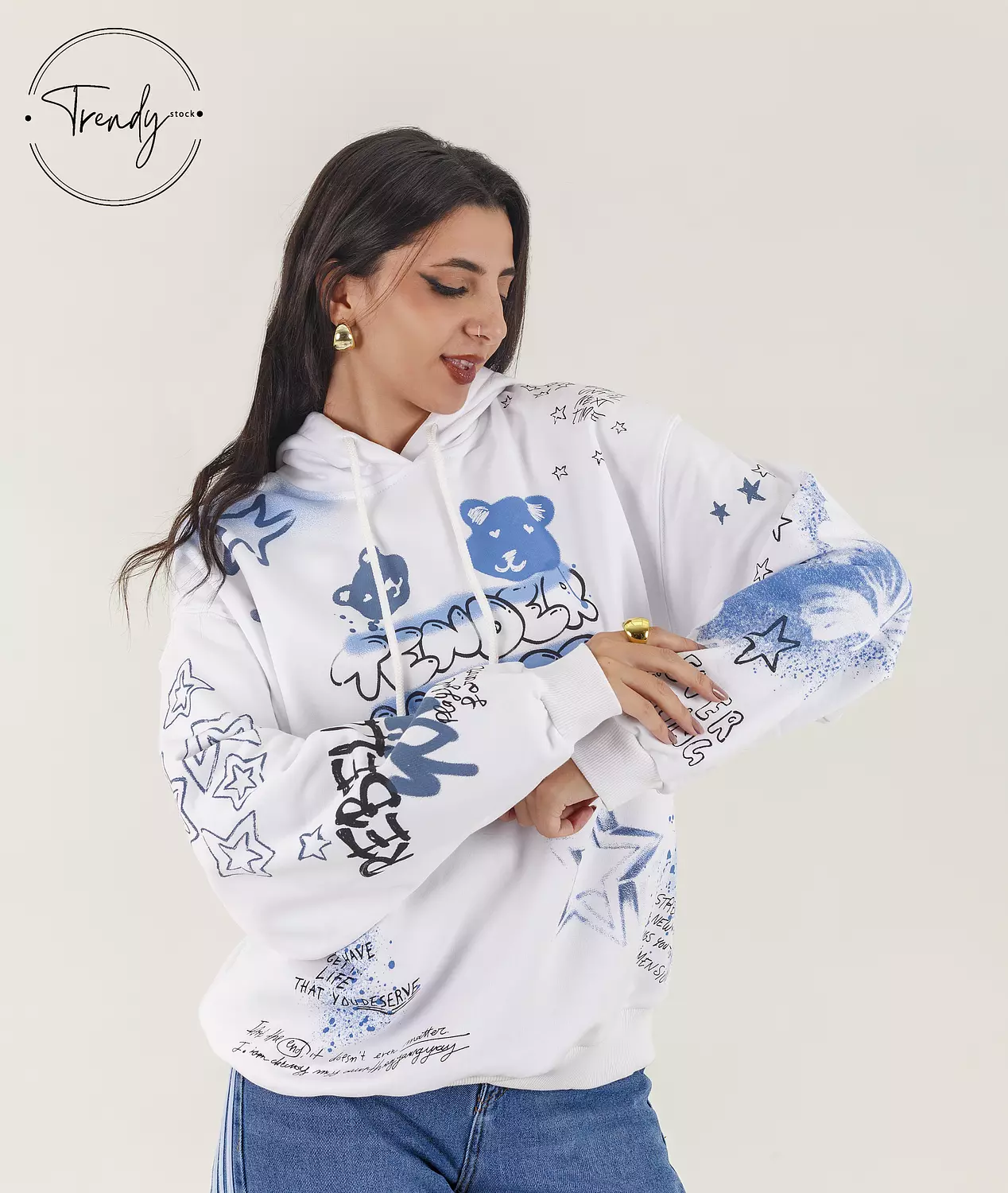 Printed Hoodie 6