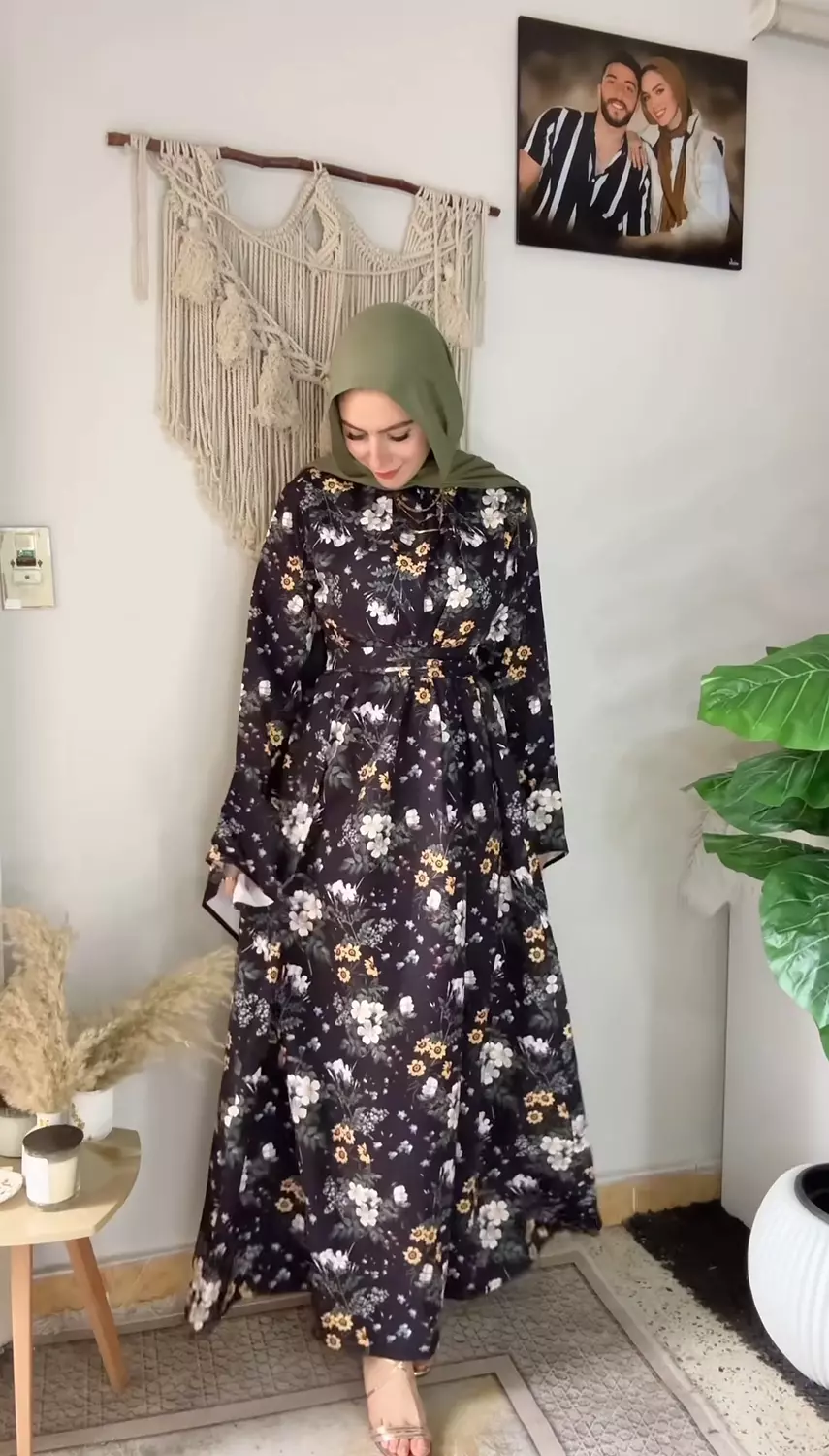 Eid floral dress  image