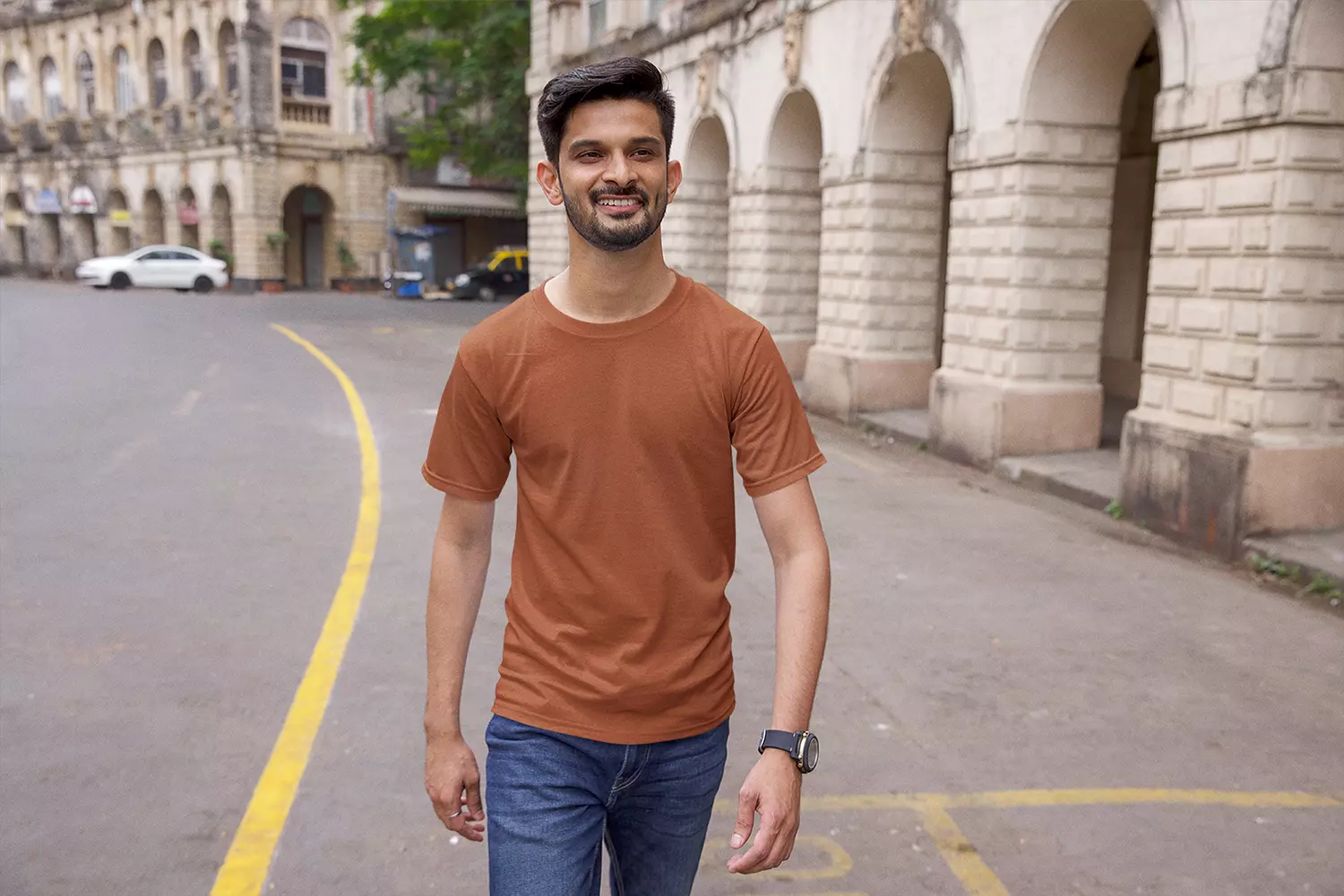 T shirt -Brown image
