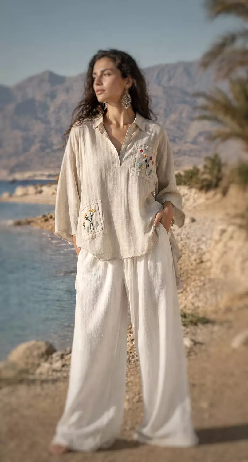 Serenity Stitch Blouse image