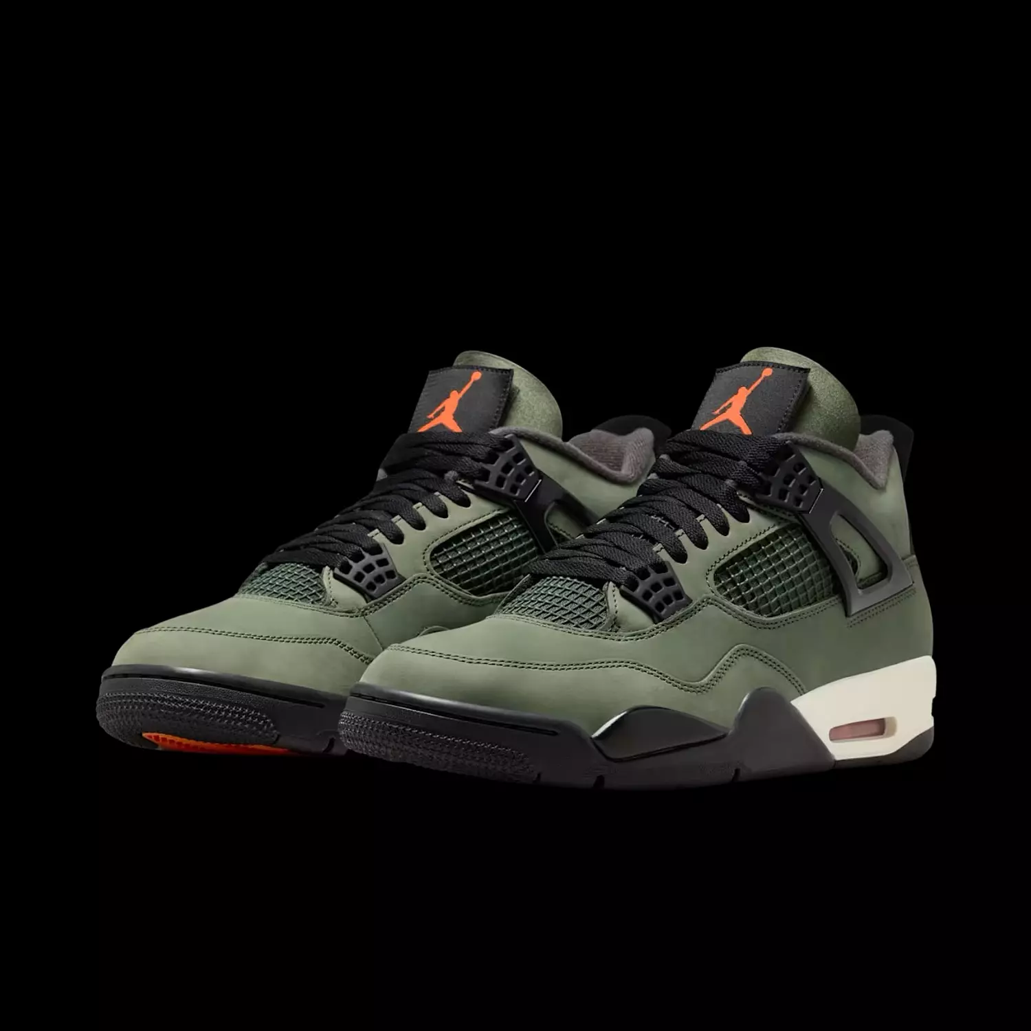 Air Jordan 4 x UNDEFEATED 'Deep Green and Clementine' 6
