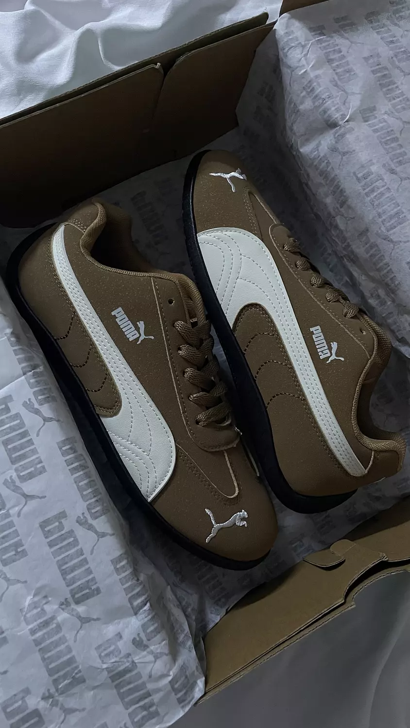 Puma SpeedCat in Brown  image