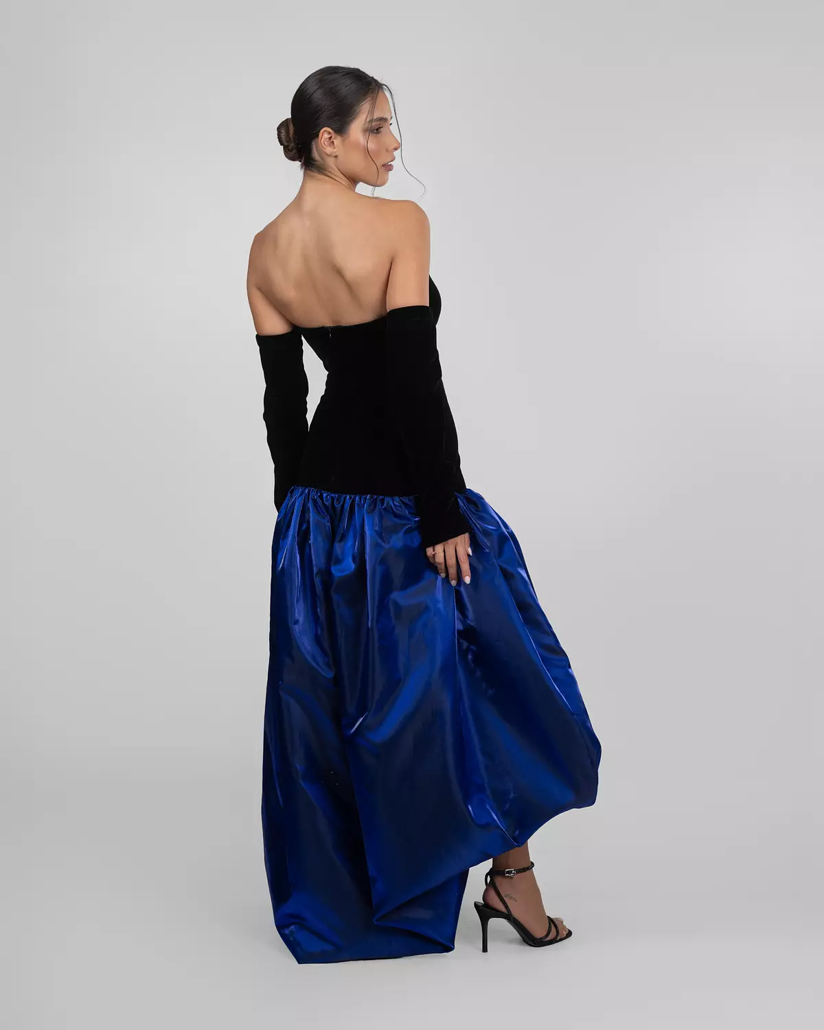 Midnight Royal Semi-Couture Dress 5