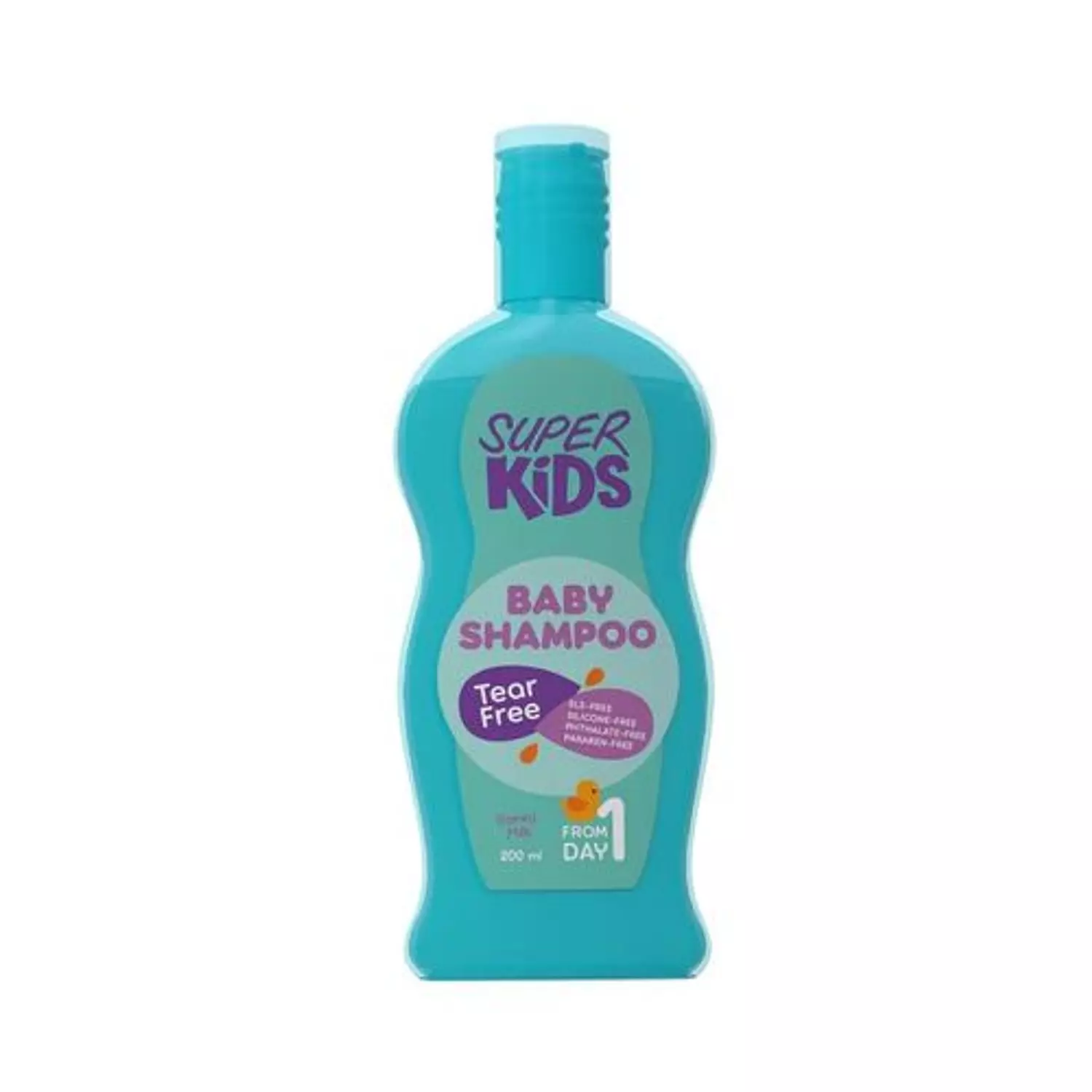 SUPERKIDS BABY SHAMPOO FROM DAY 1-TEAR FREE-200 ML  image