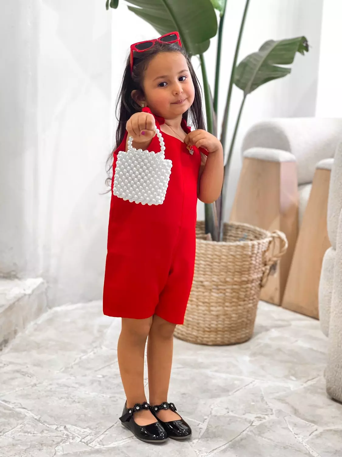 Jumpsuit - Red 8