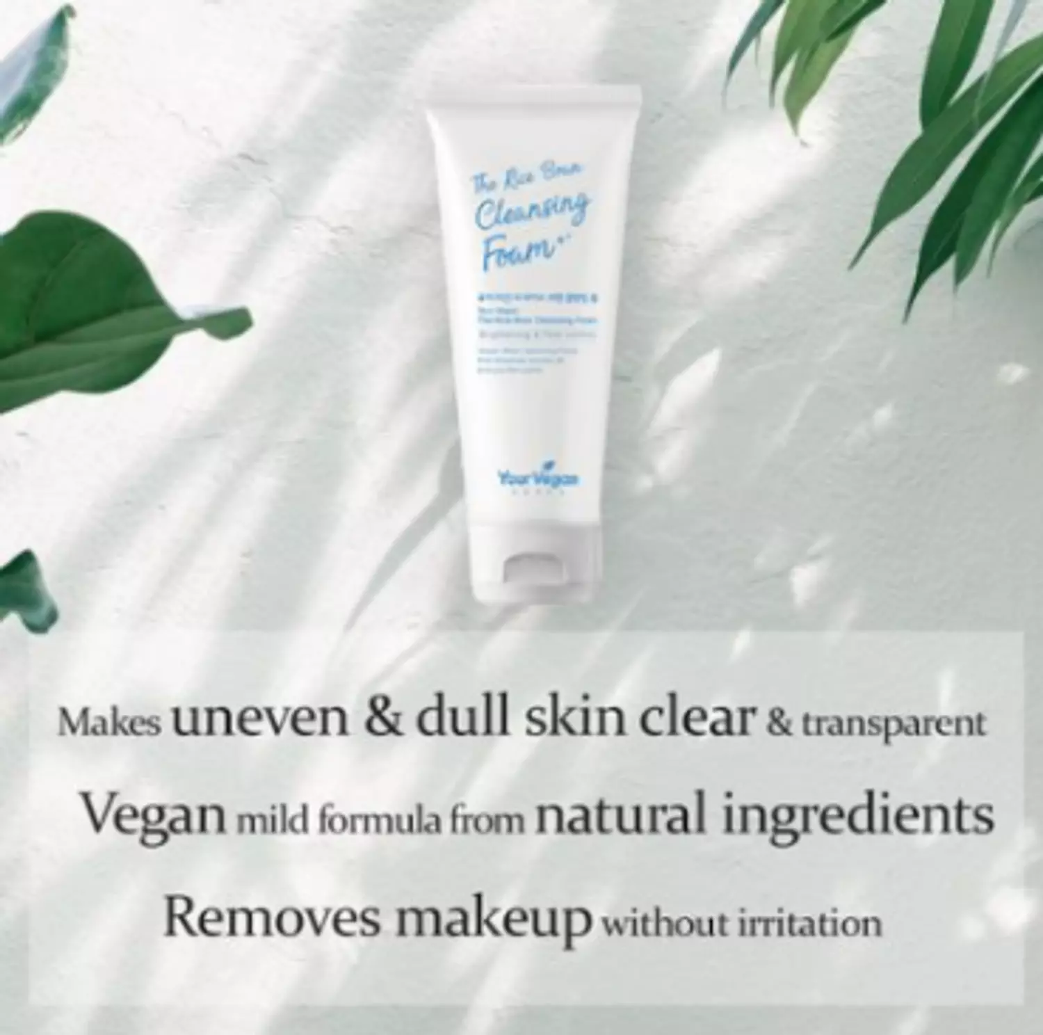 Your Vegan The Rice Bran Cleansing Foam 150 Ml 2