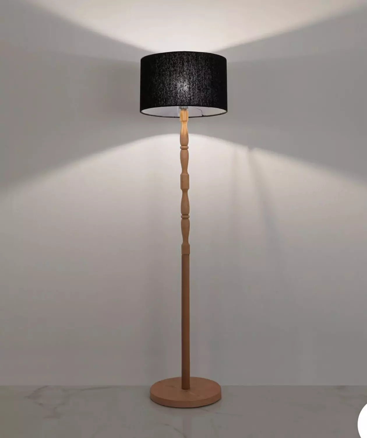 Mila Stand modern Floorlamp Black 1