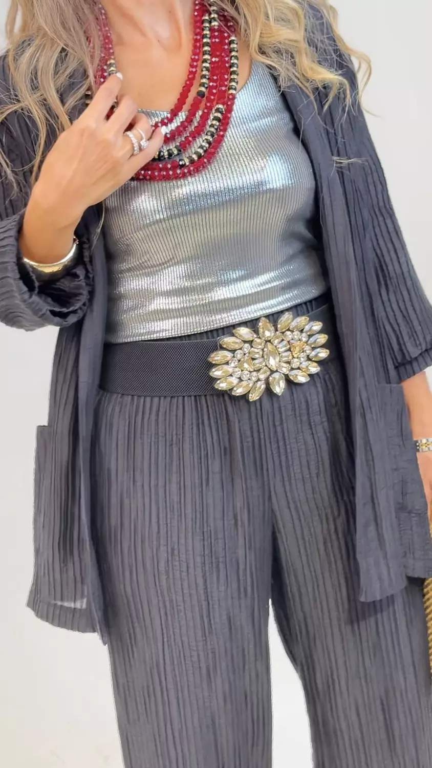 Crinkled Kimono Set  ( 3187 / 274 - 8 ) image