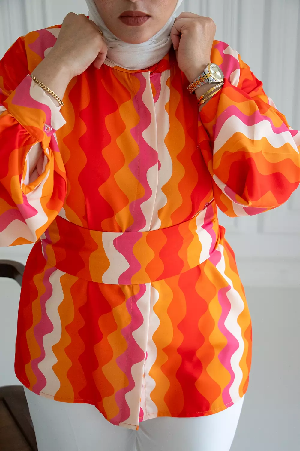 Waves blouse 6