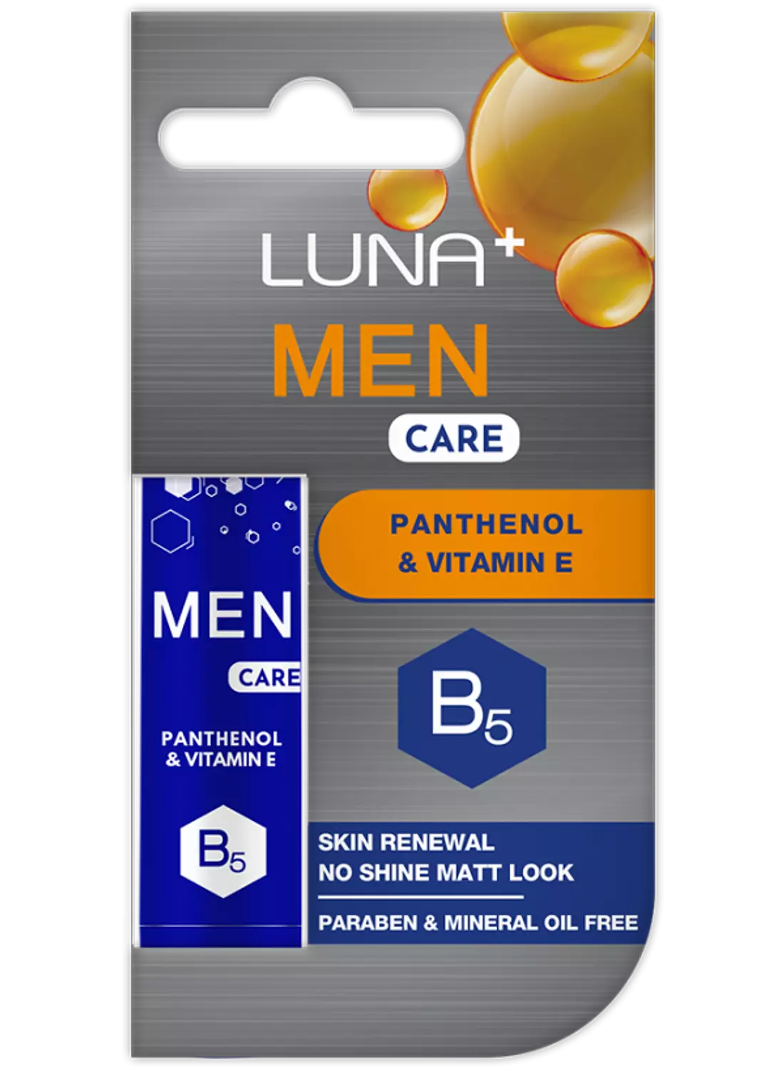 LUNA MEN CARE LIP BALM VIT. B5- 3.5 GM image