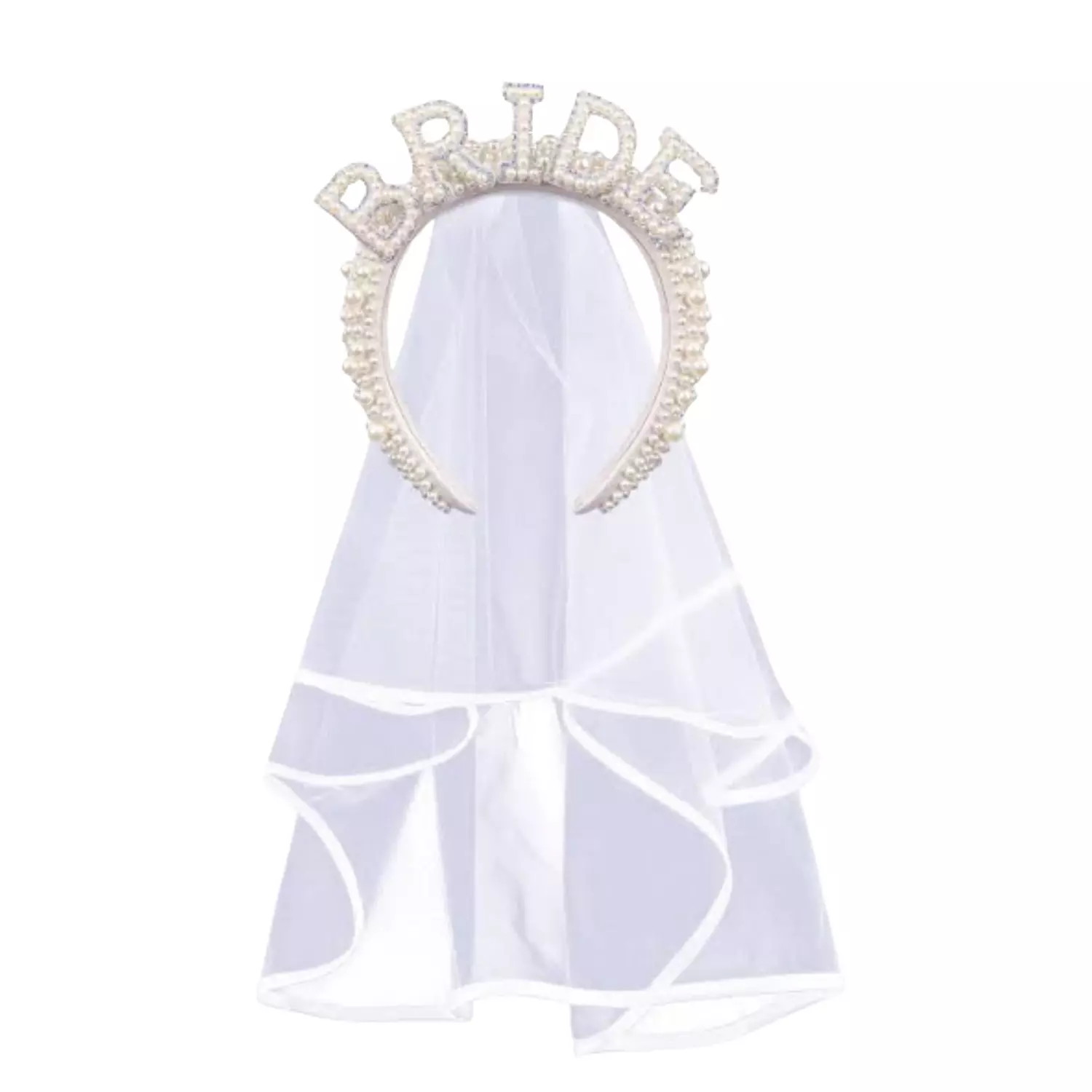 Bride Headpiece With Veil  image