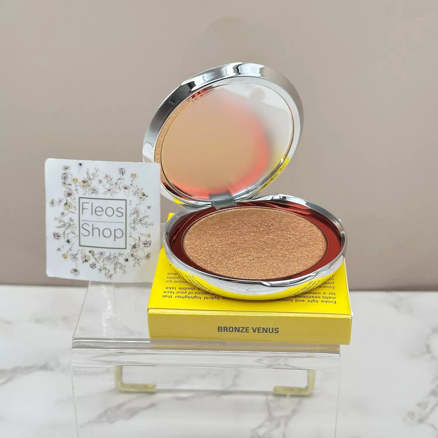 UOMA Double Take Skin Perfecting Highlighter Bronze Venus 2