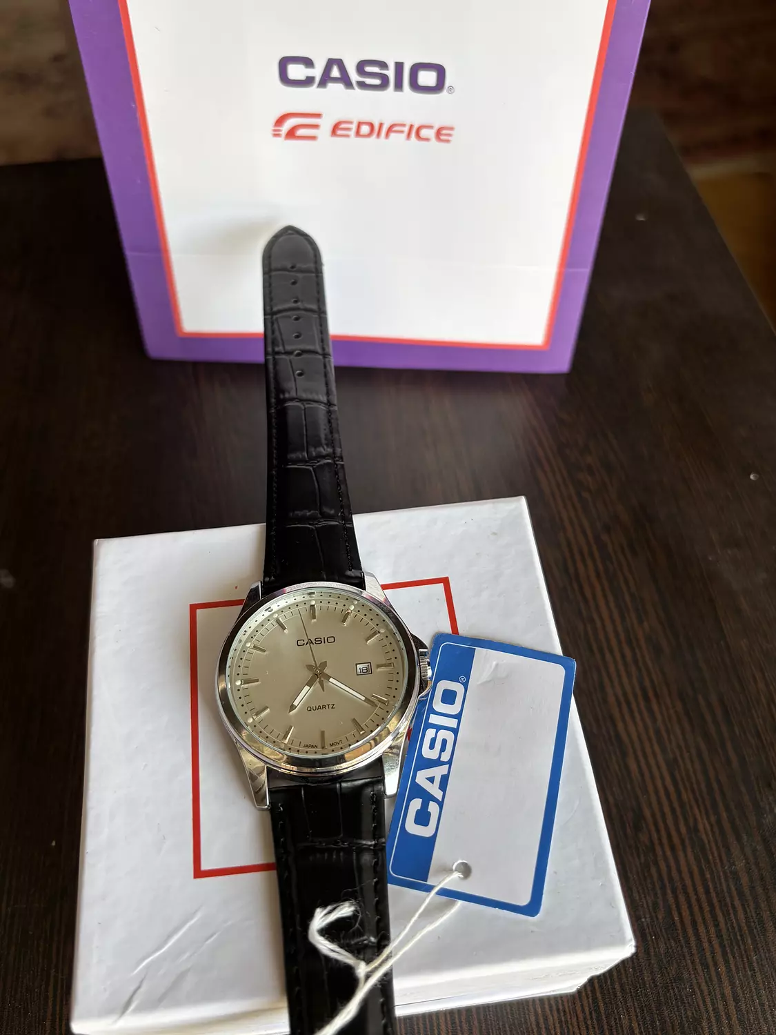 Casio Leather T-Lock 2