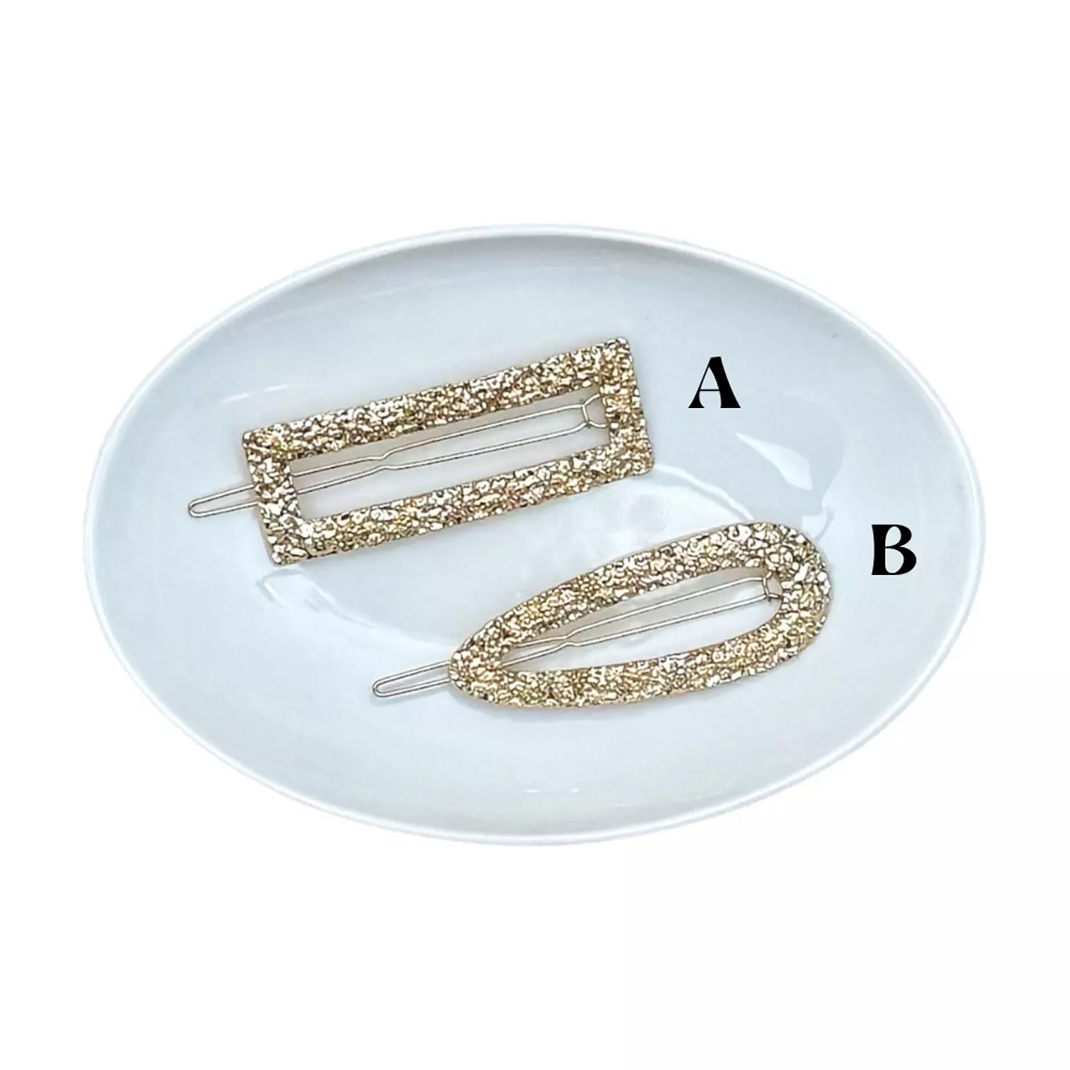 1 Pc Elegant Gold Hair Clip image