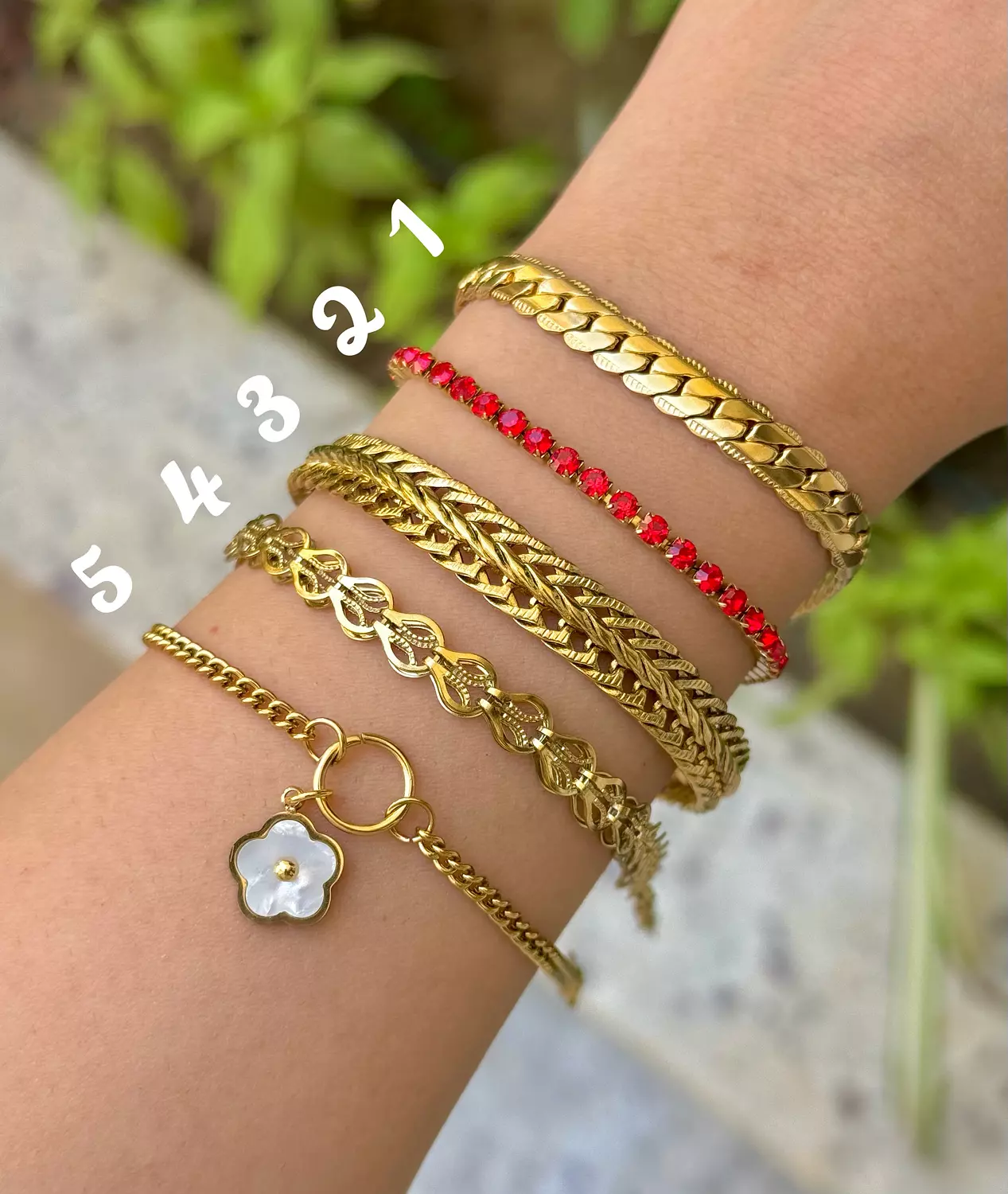 Gold bracelet 4 image