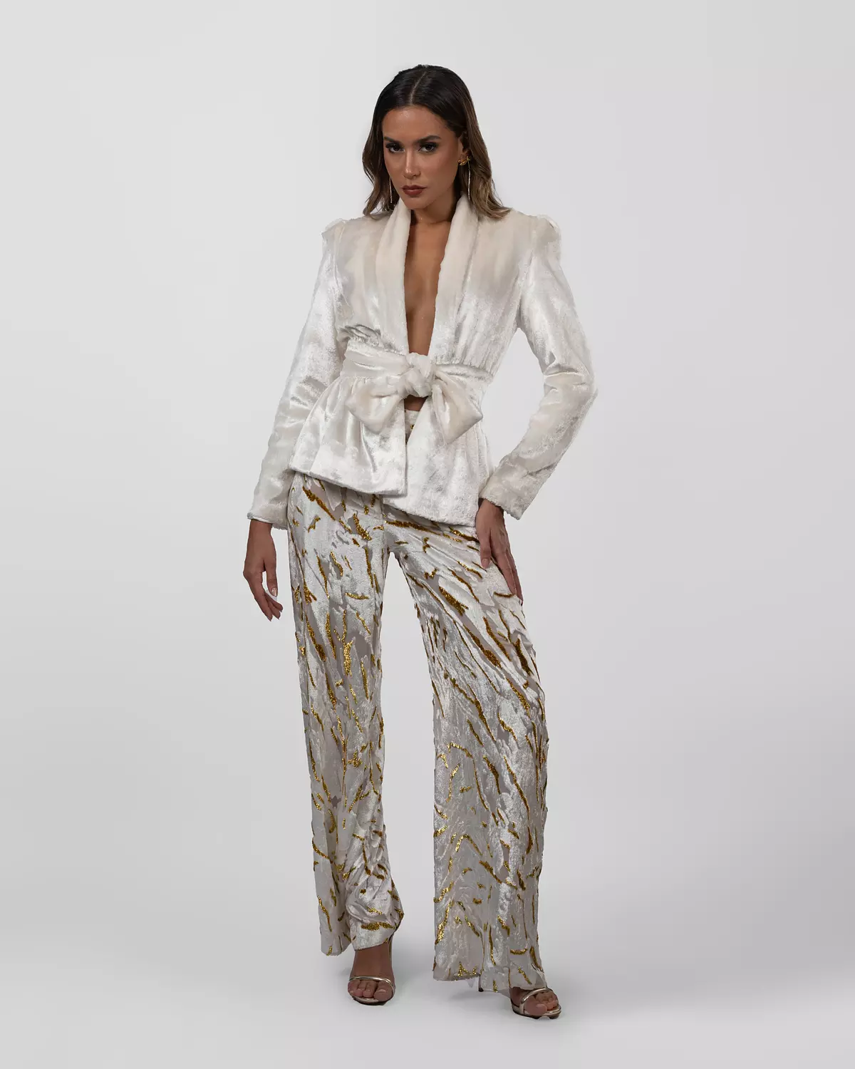 White Velvet Jacket  4