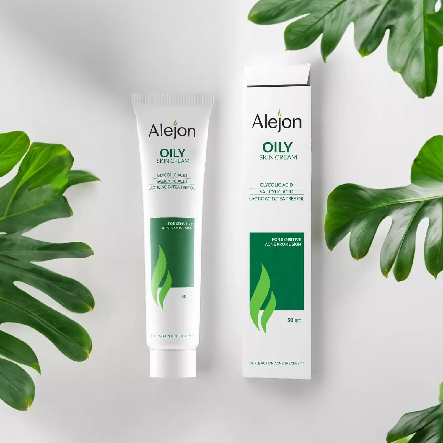 Alejon Oily Cream - 50 gm image
