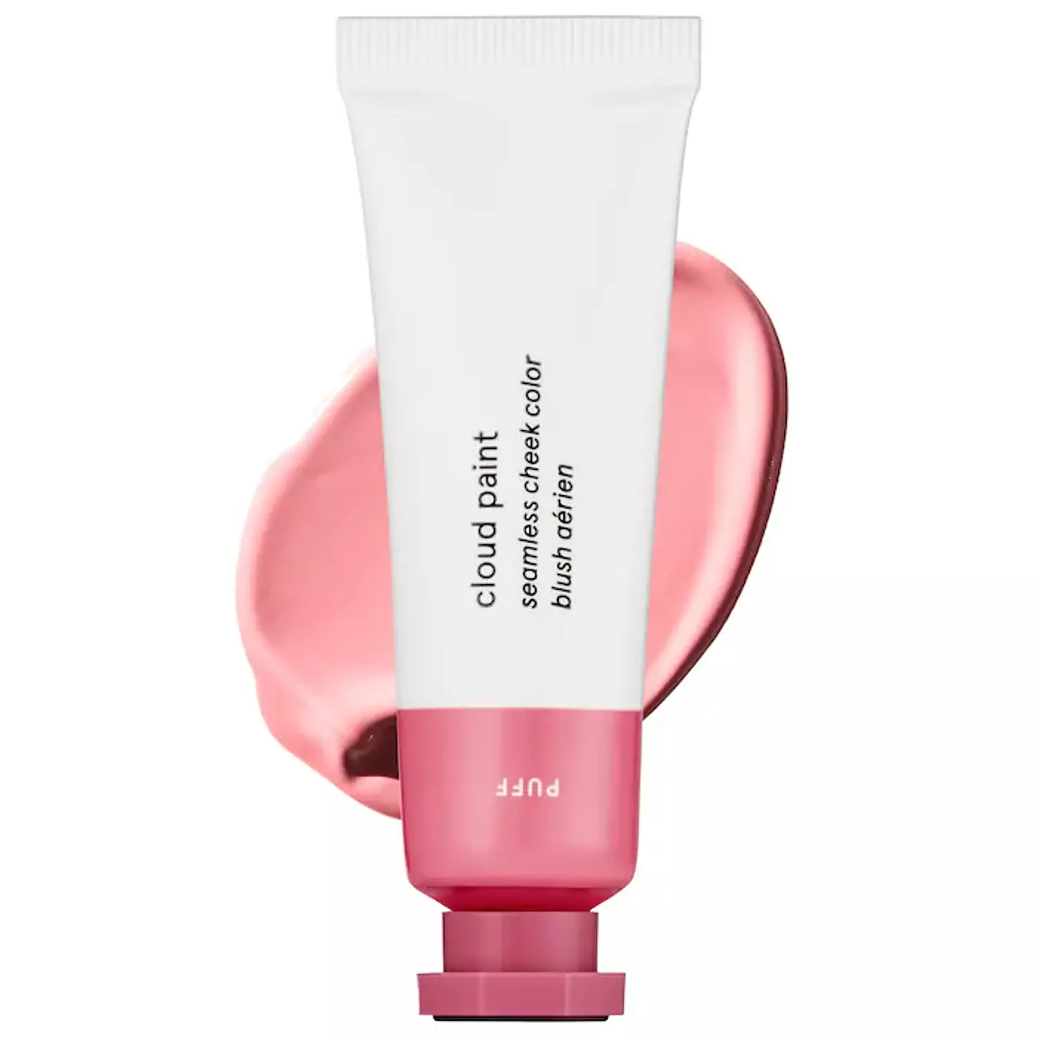 Glossier Cloud Paint Gel Cream Blush Color: Puff - light cool pink