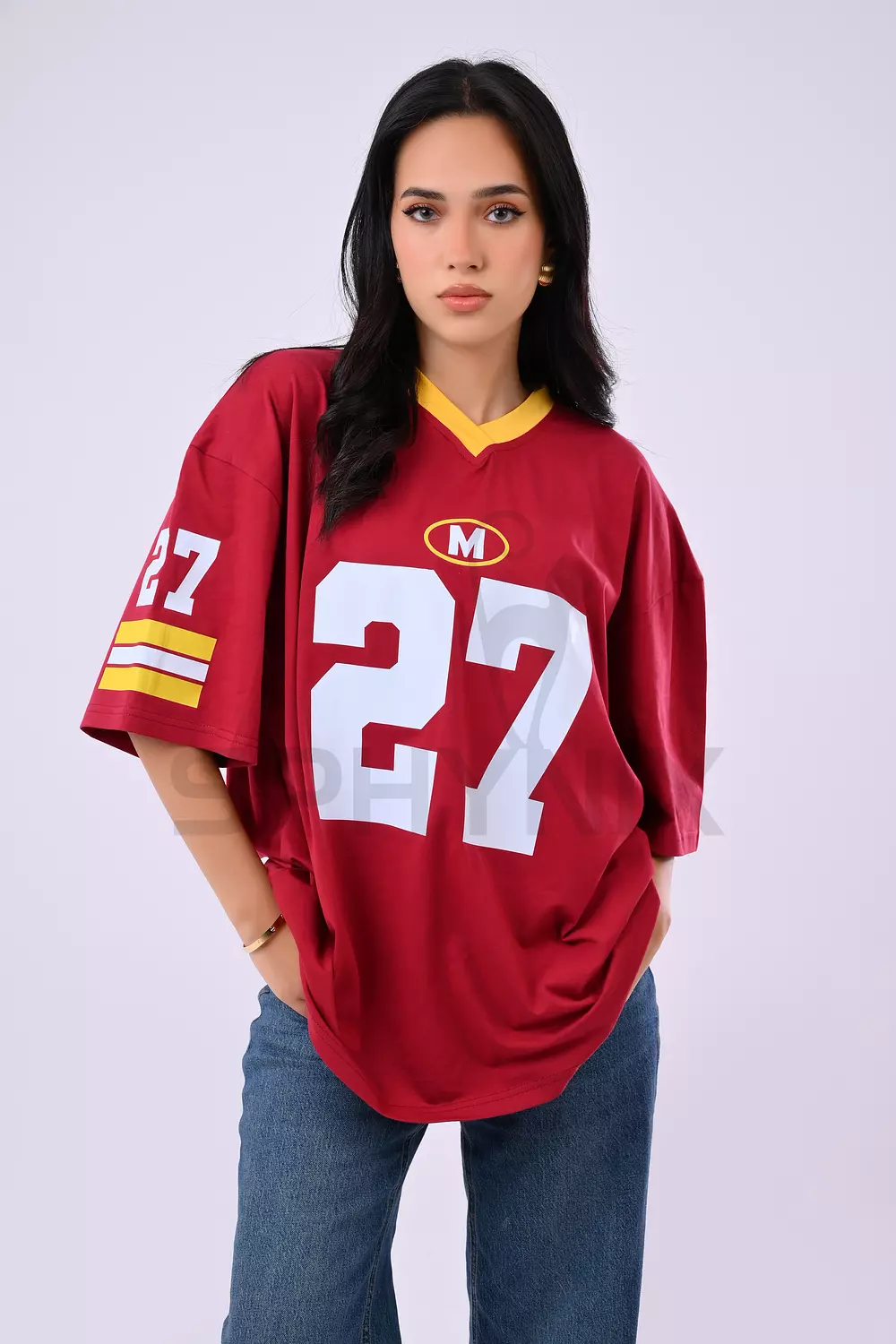 Casual Jersey Oversized T-Shirt  15