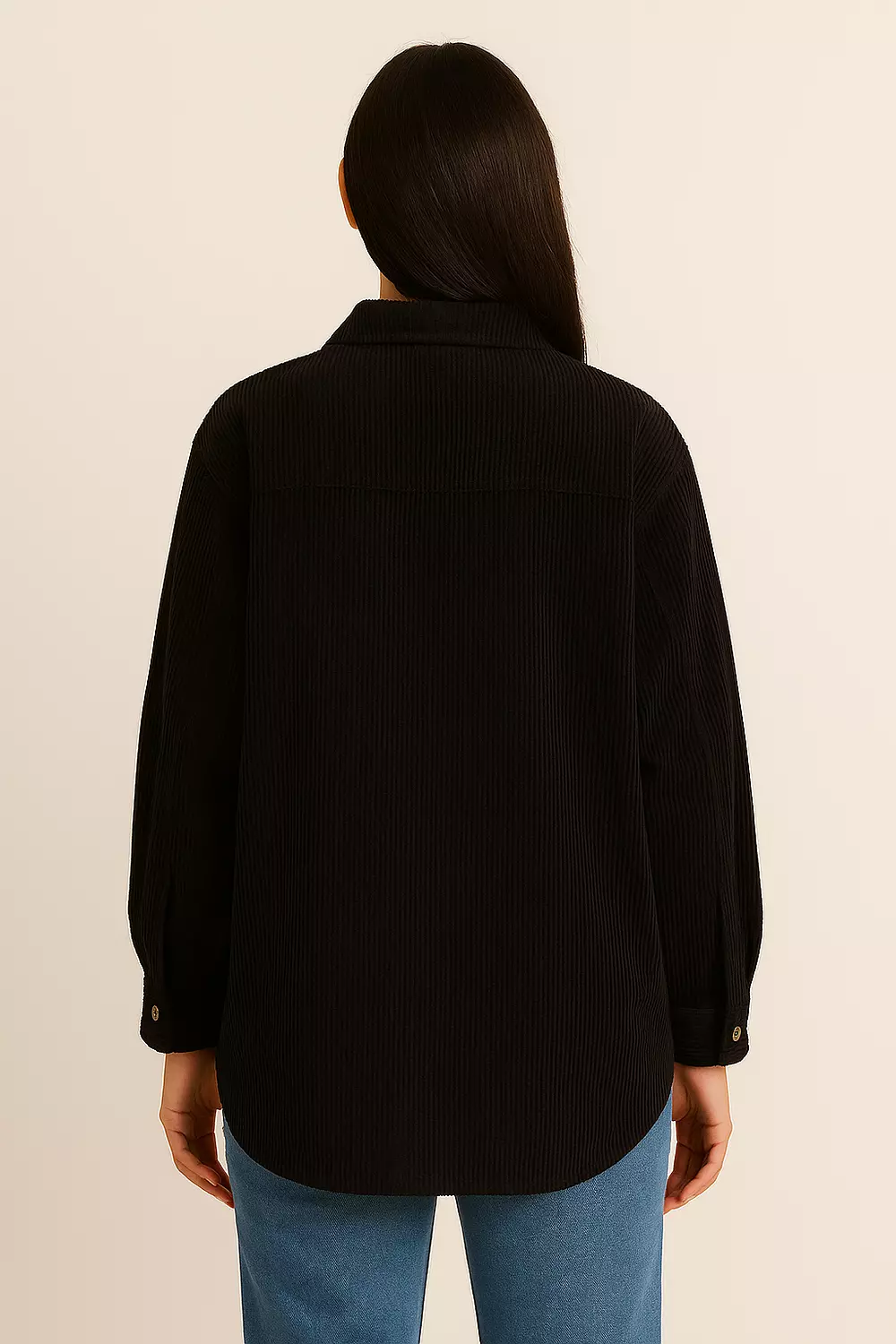Charcoal Charm Corduroy 2