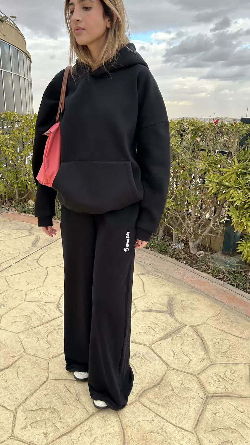 SOUTH DIG COTTON Black SWEAT-PANT for girls image