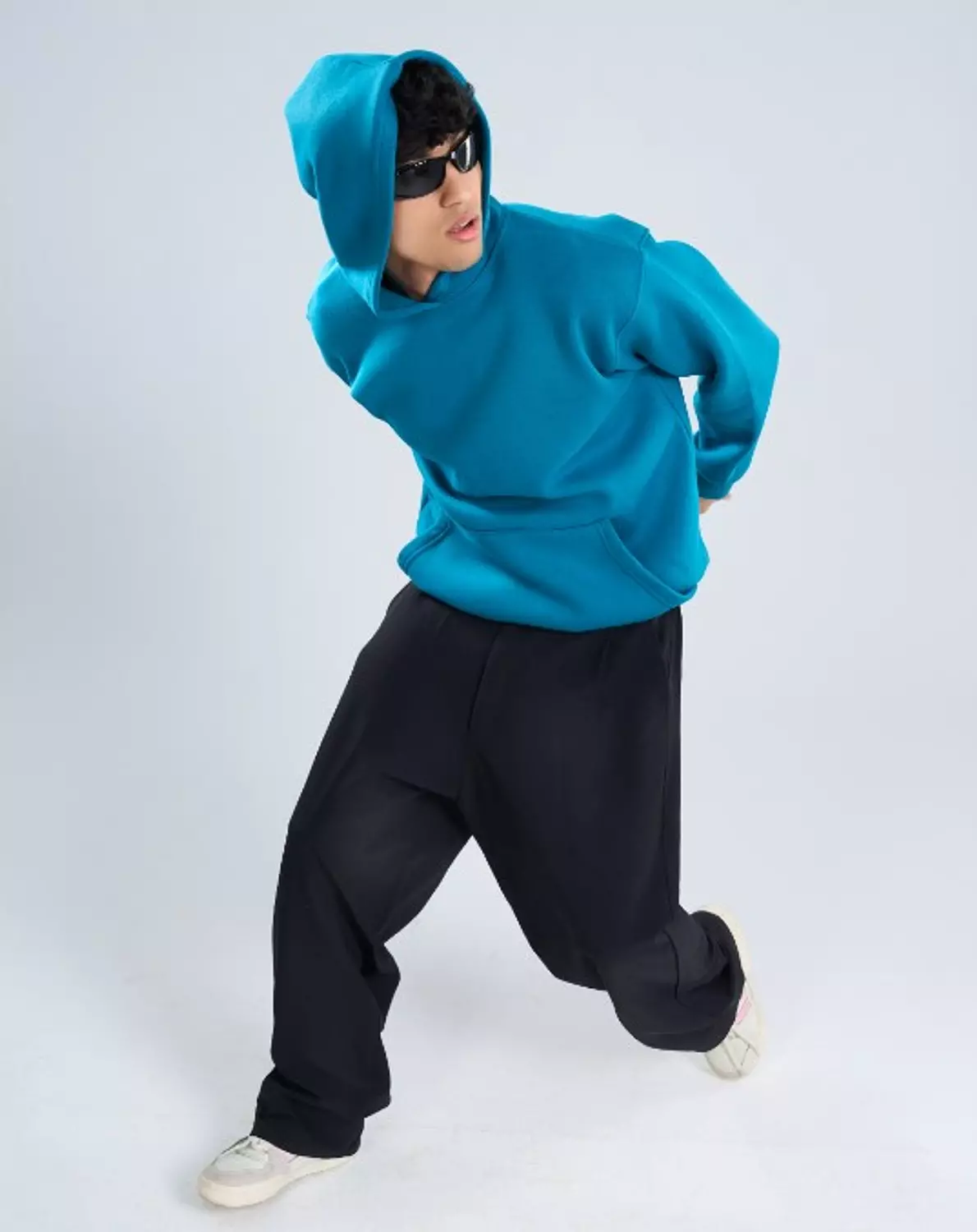 Trenety hoodie - Mint-blue  4