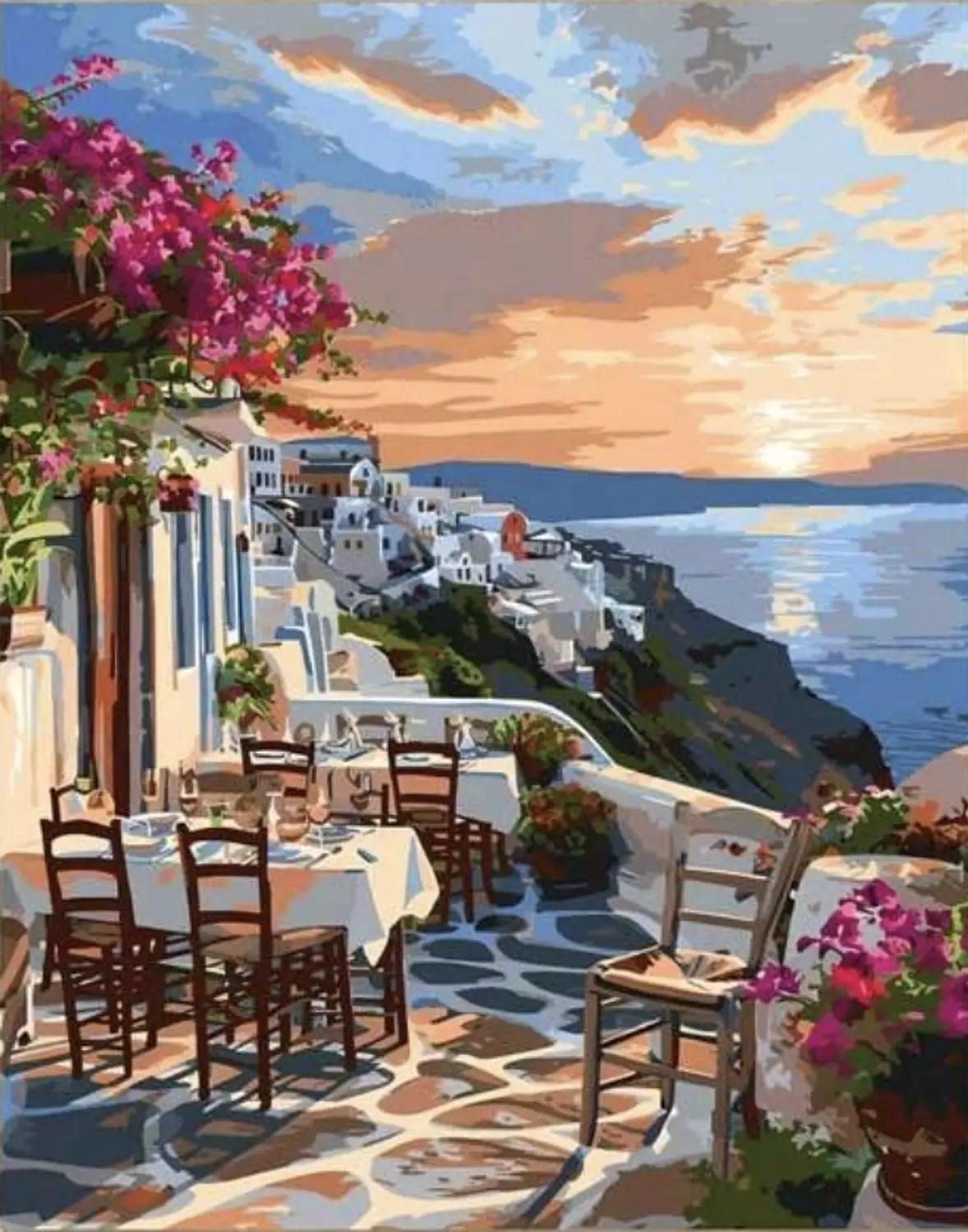 Diamond Painting- Greece Scenery  image