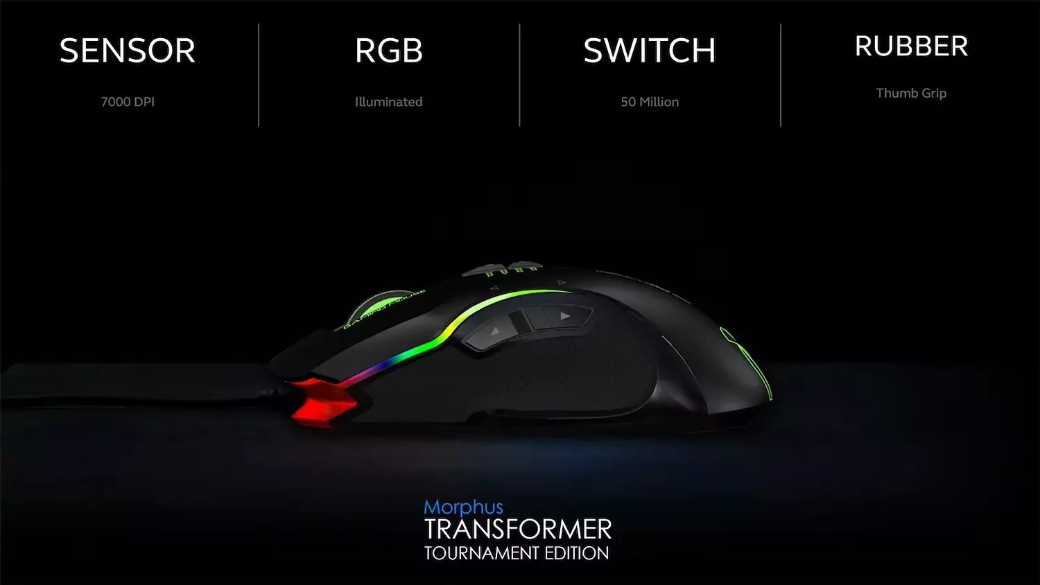 Rampage GX38 – RGB Optical Gaming Mouse 6